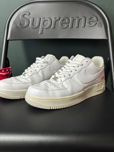 Supreme × Nike Air Force 1 Low "White"