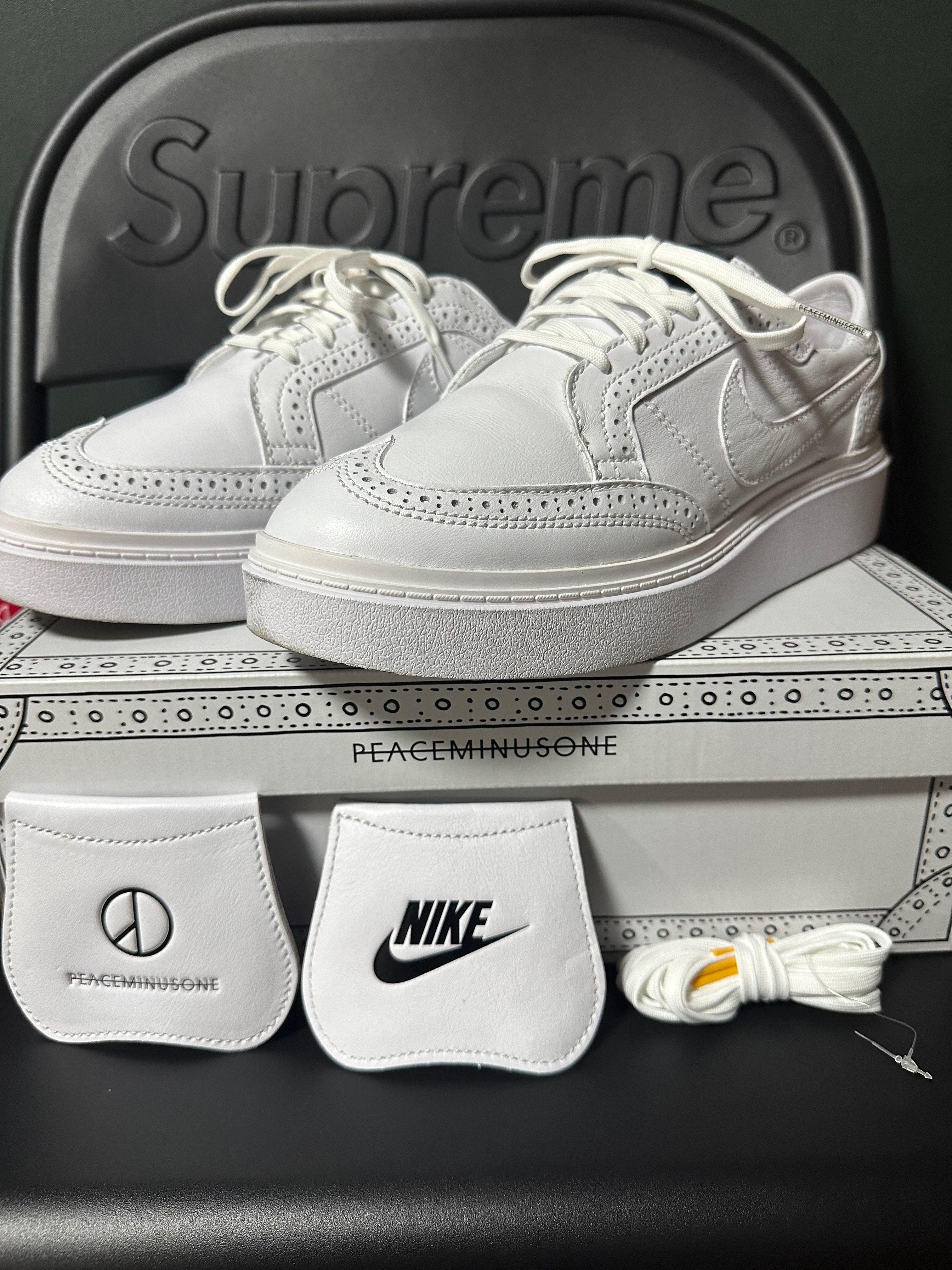 PEACEMINUSONE × Nike Kwondo1 "White" / G-DRAGON