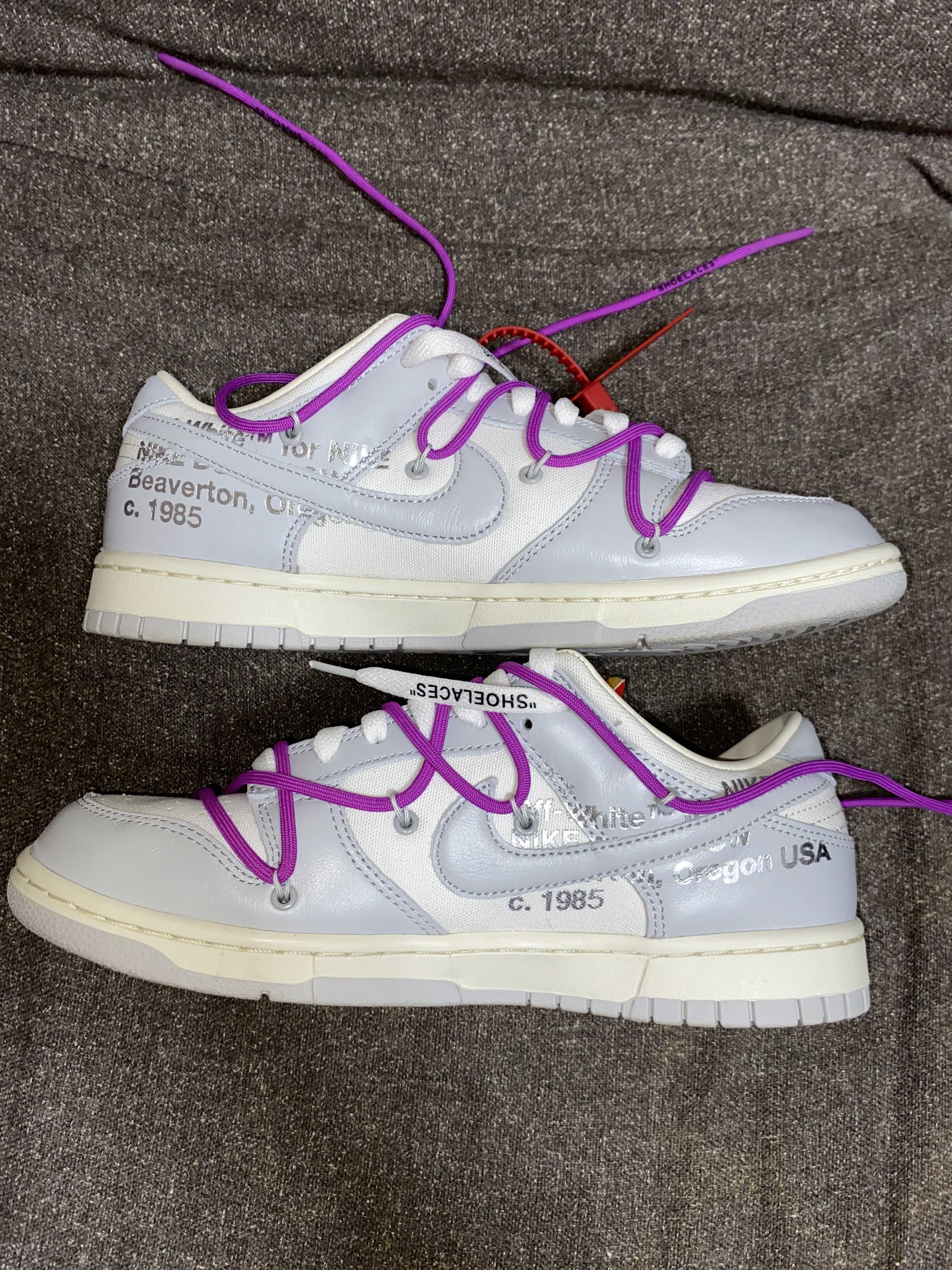 Off-White × Nike Dunk Low 1 of 50 "Lot.45"