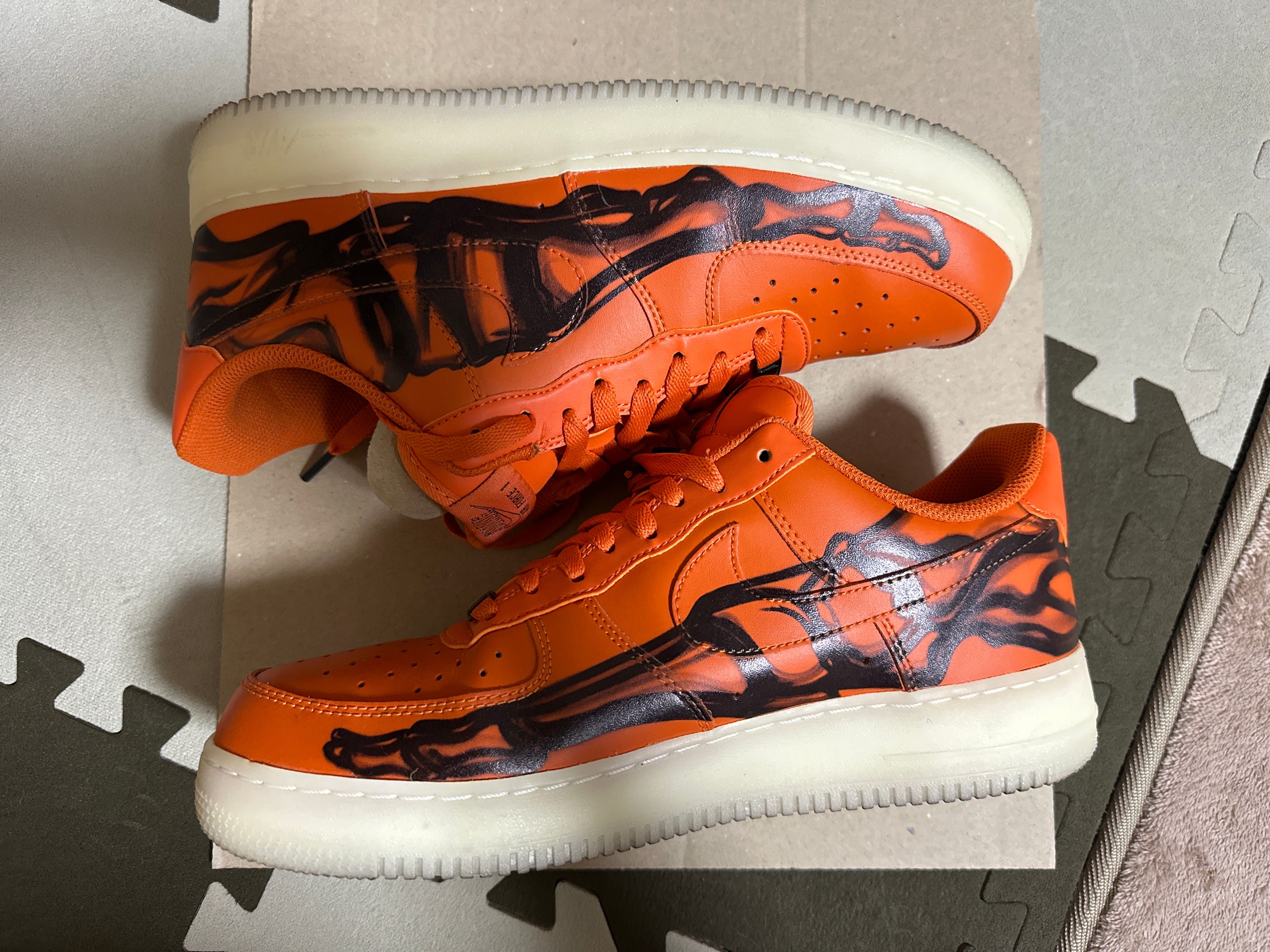 Nike Air Force 1 Low "Orange Skelton"