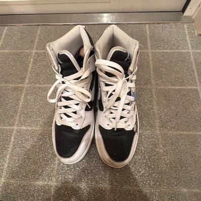 Nike Women's Dunk High "White and Black"
