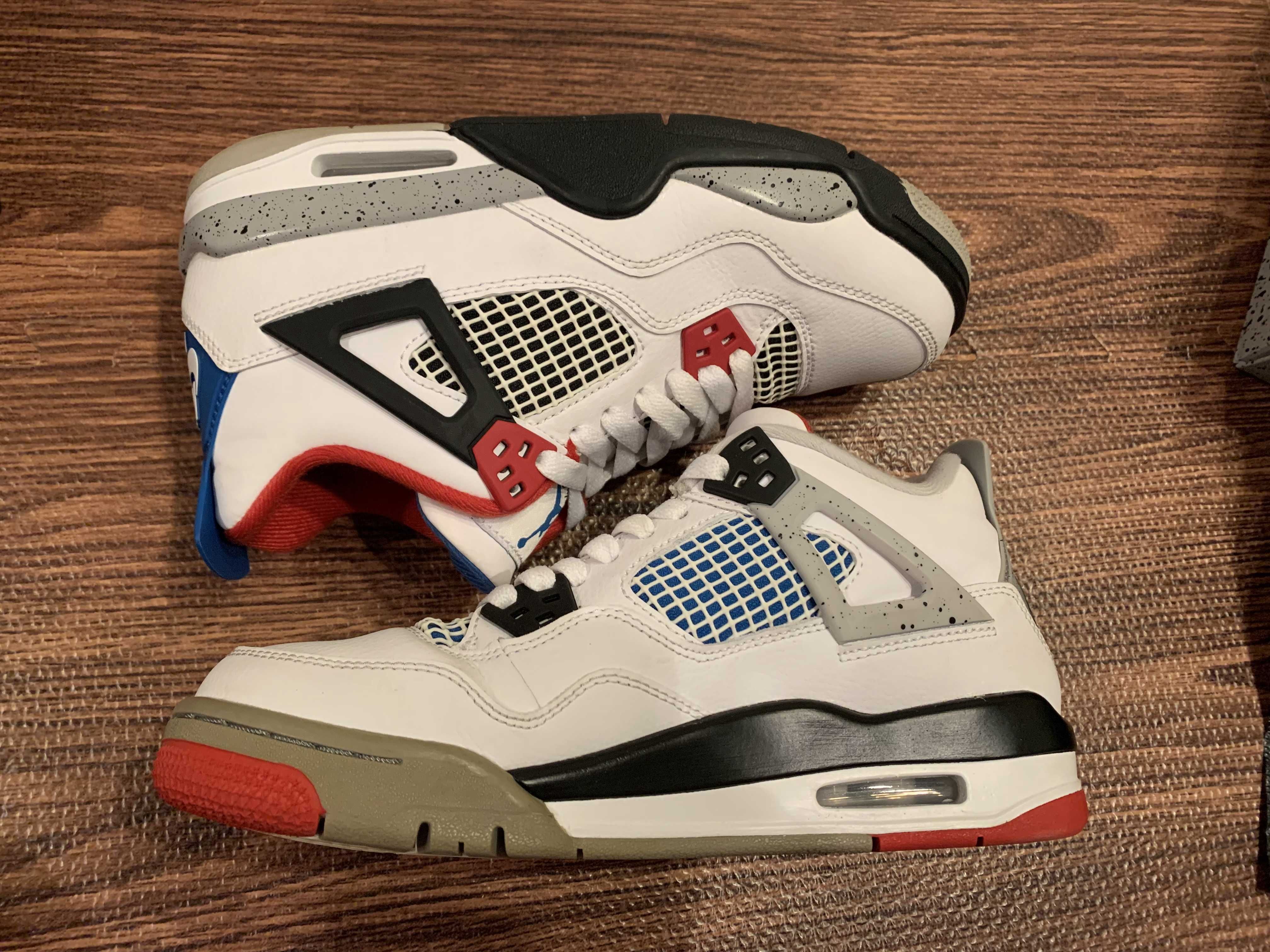 NIKE AIR JORDAN 4 GS WHAT THE 4