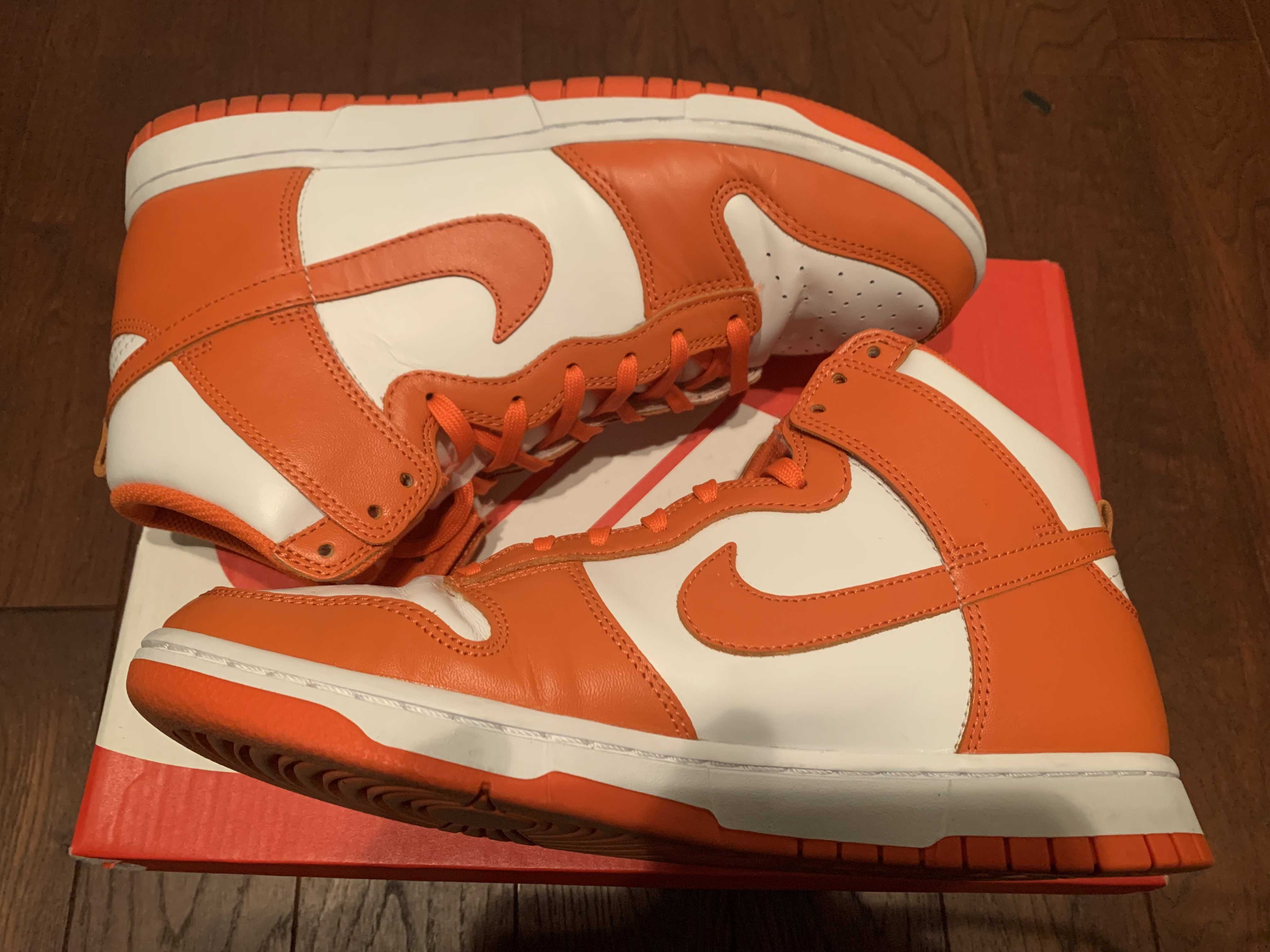Nike Dunk High "Orange Blaze"