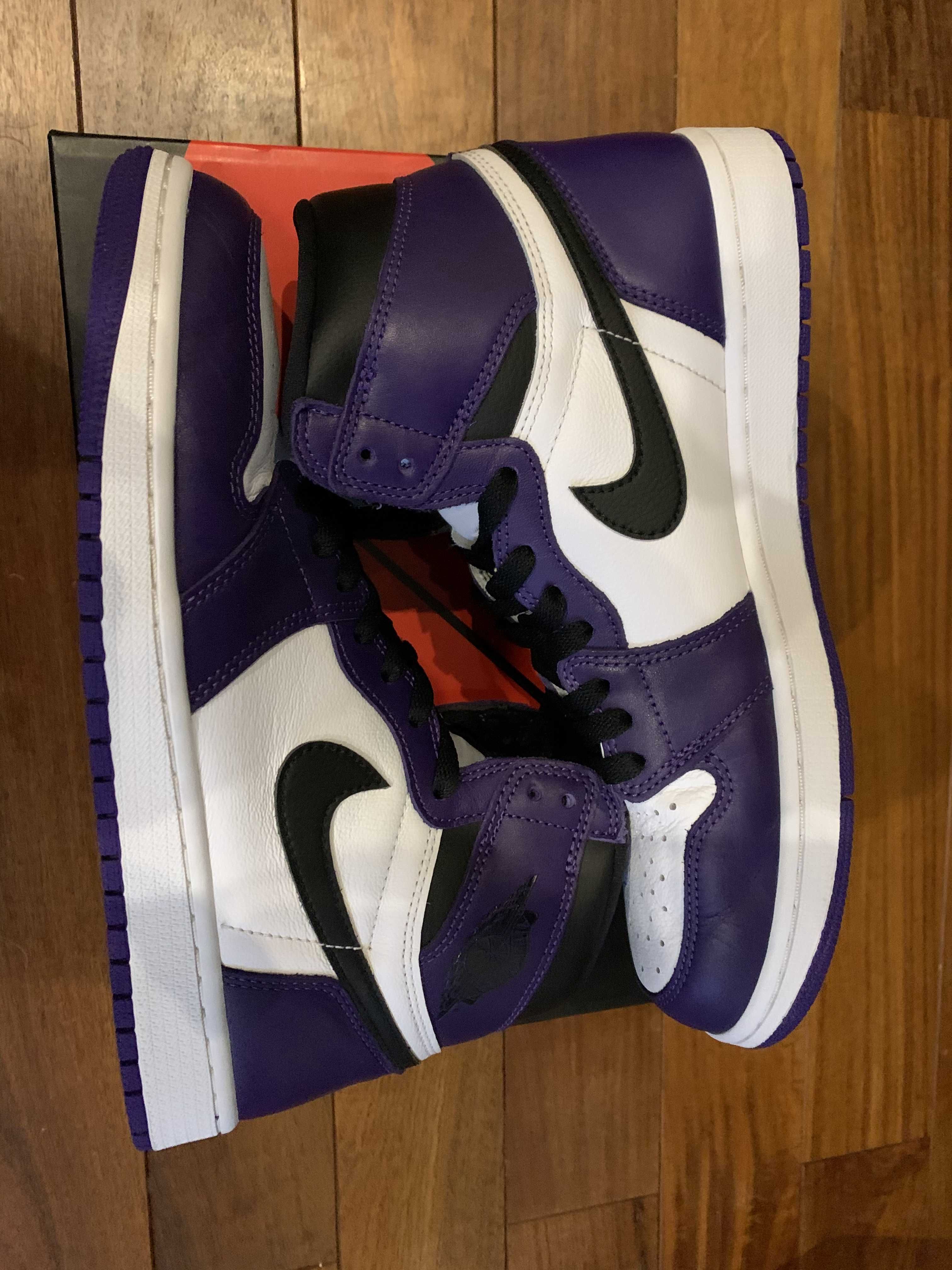 Nike Air Jordan 1 Retro High OG "Court Purple White/Black" (2020)