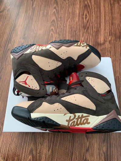 Patta × Nike Air Jordan 7 OG "Brown"