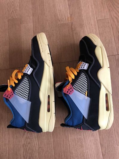 UNION × NIKE AIR JORDAN 4 "OFF NOIR"