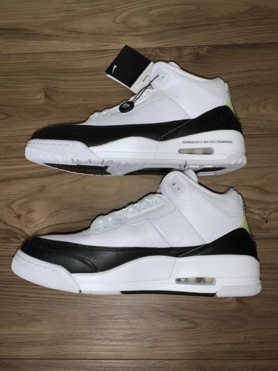 Fragment × Nike Air Jordan 3 "White/Black"