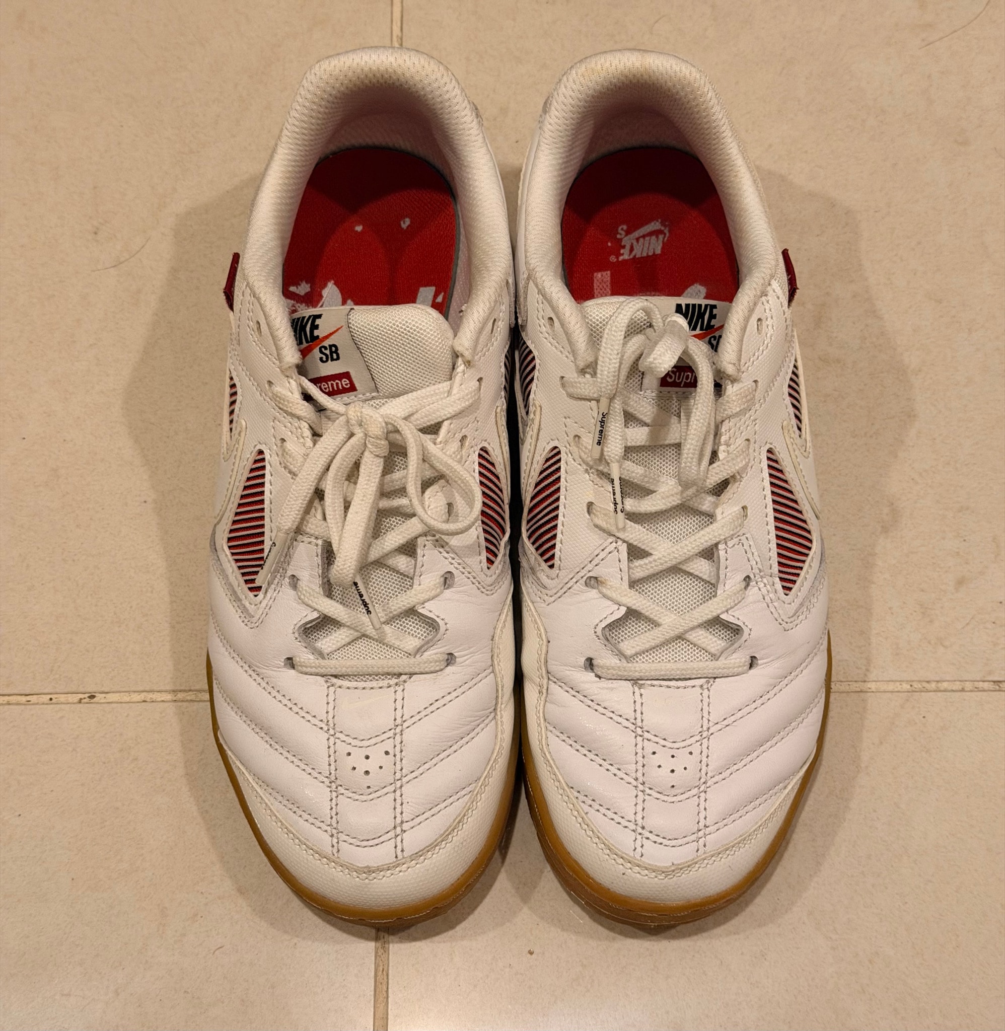 Supreme × Nike SB Luner Gato "White"