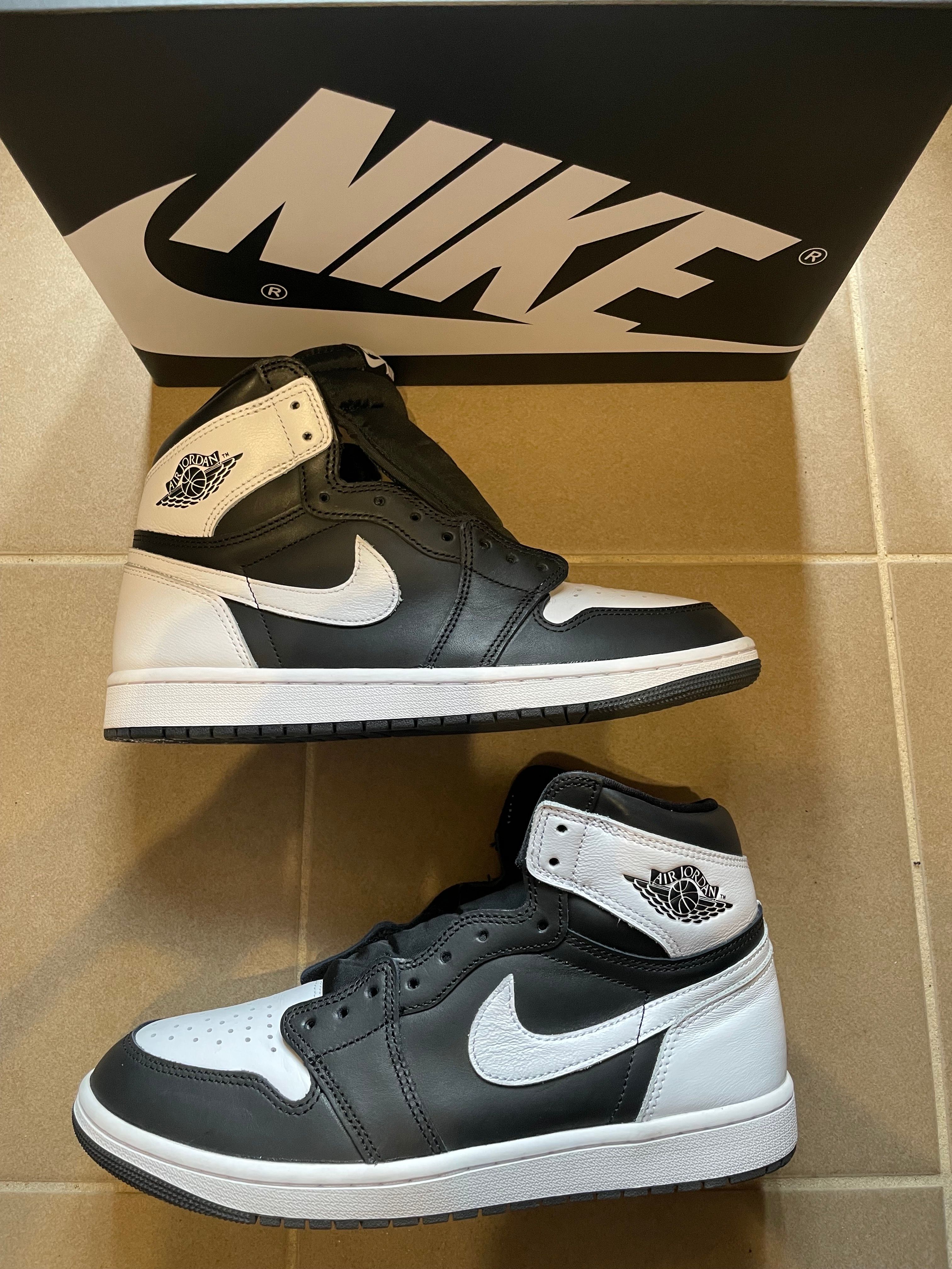 Nike Air Jordan 1 Retro High OG "Black/White"