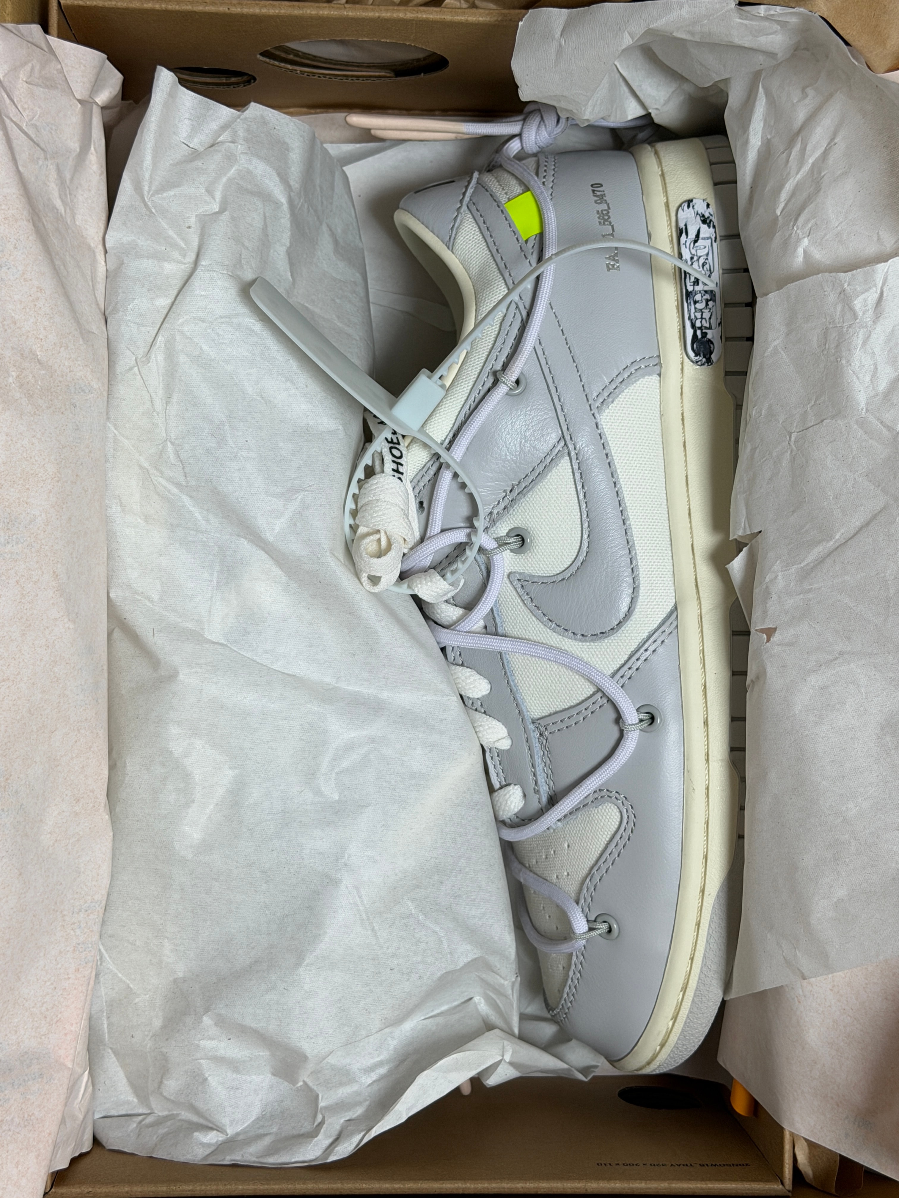 Off-White × Nike Dunk Low 1 of 50 "Lot.49"