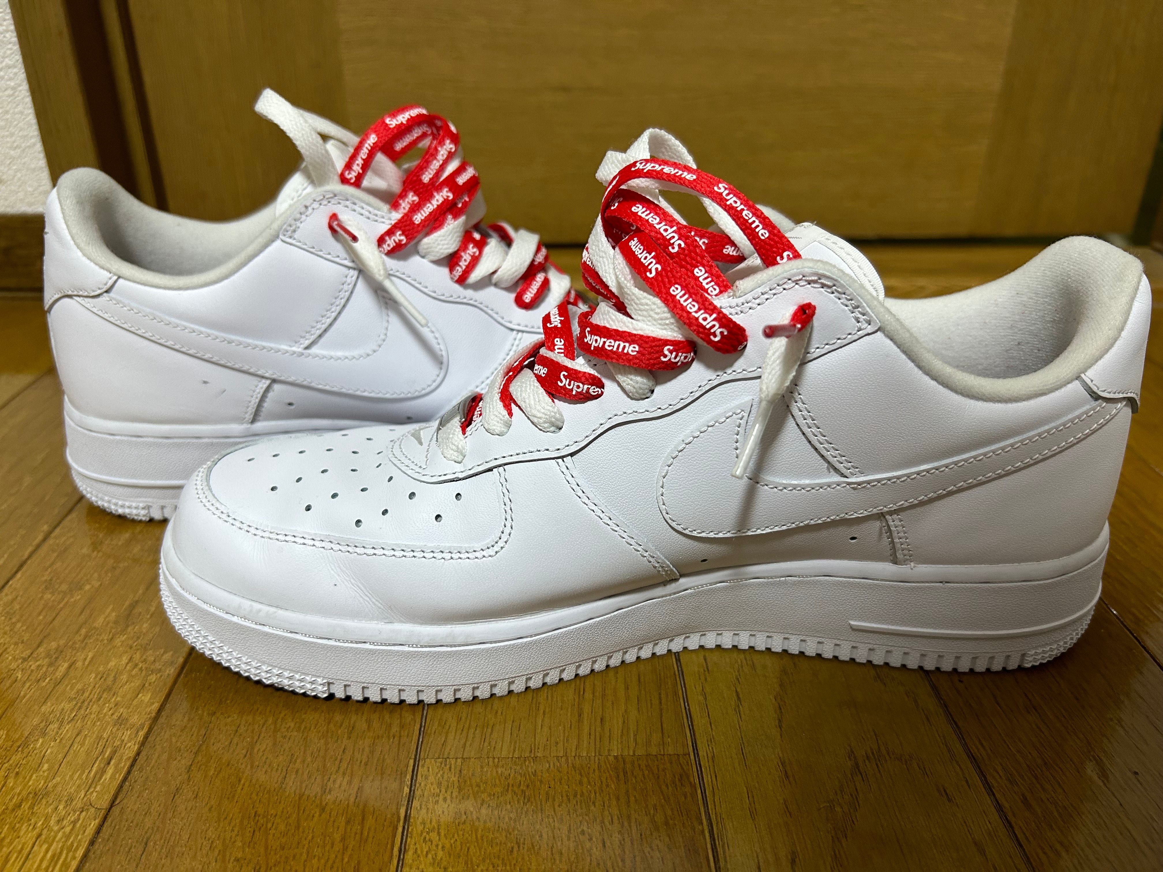 Supreme × Nike Air Force 1 Low "White"