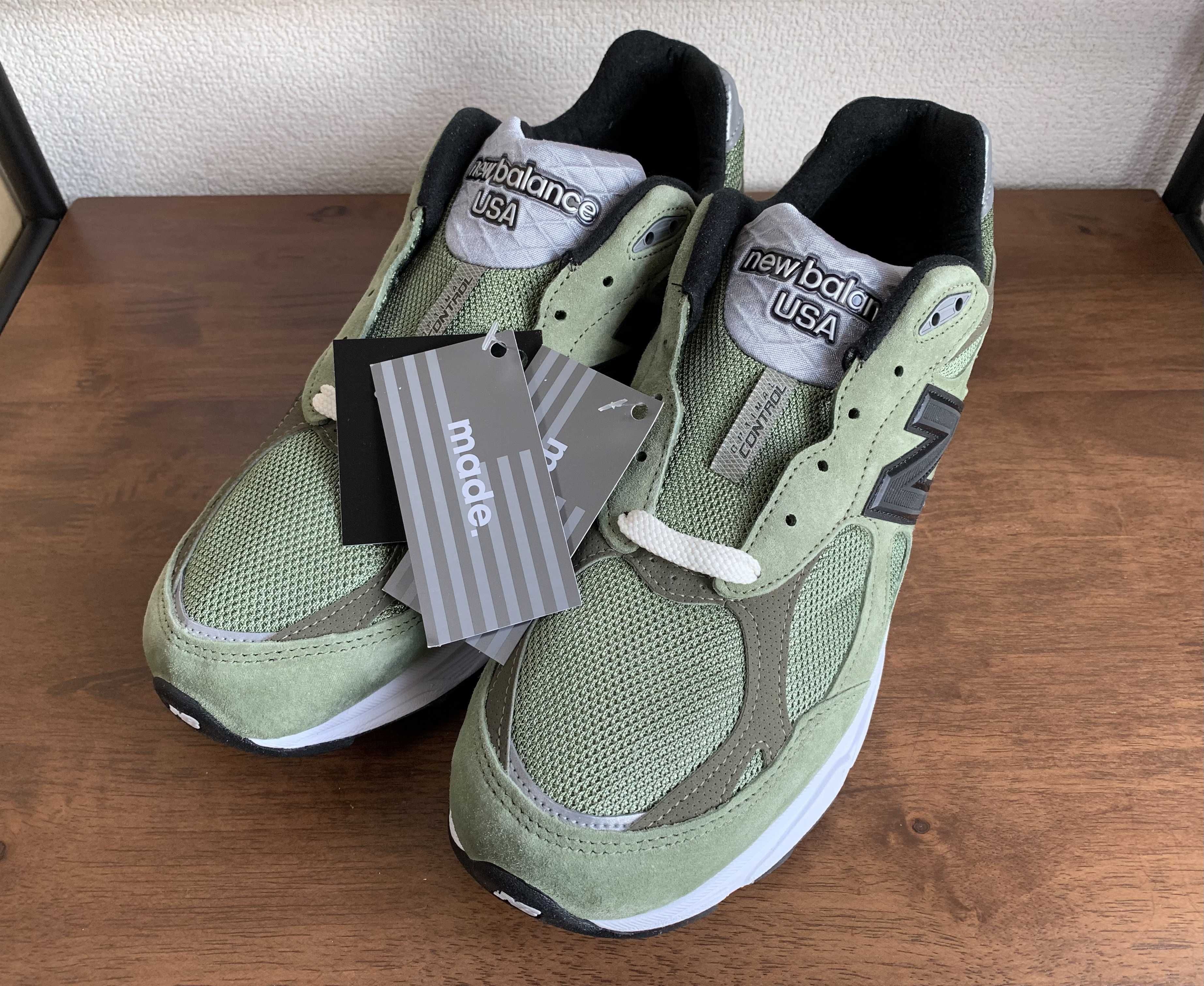 JJJJound × New Balance 990V3 "Green"