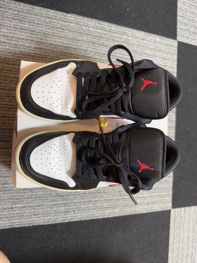 Nike Women's Air Jordan 1 Low "Black/Siren Red/White"