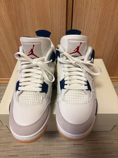 Nike SB Air Jordan 4 Retro SP "Summit White/Navy"