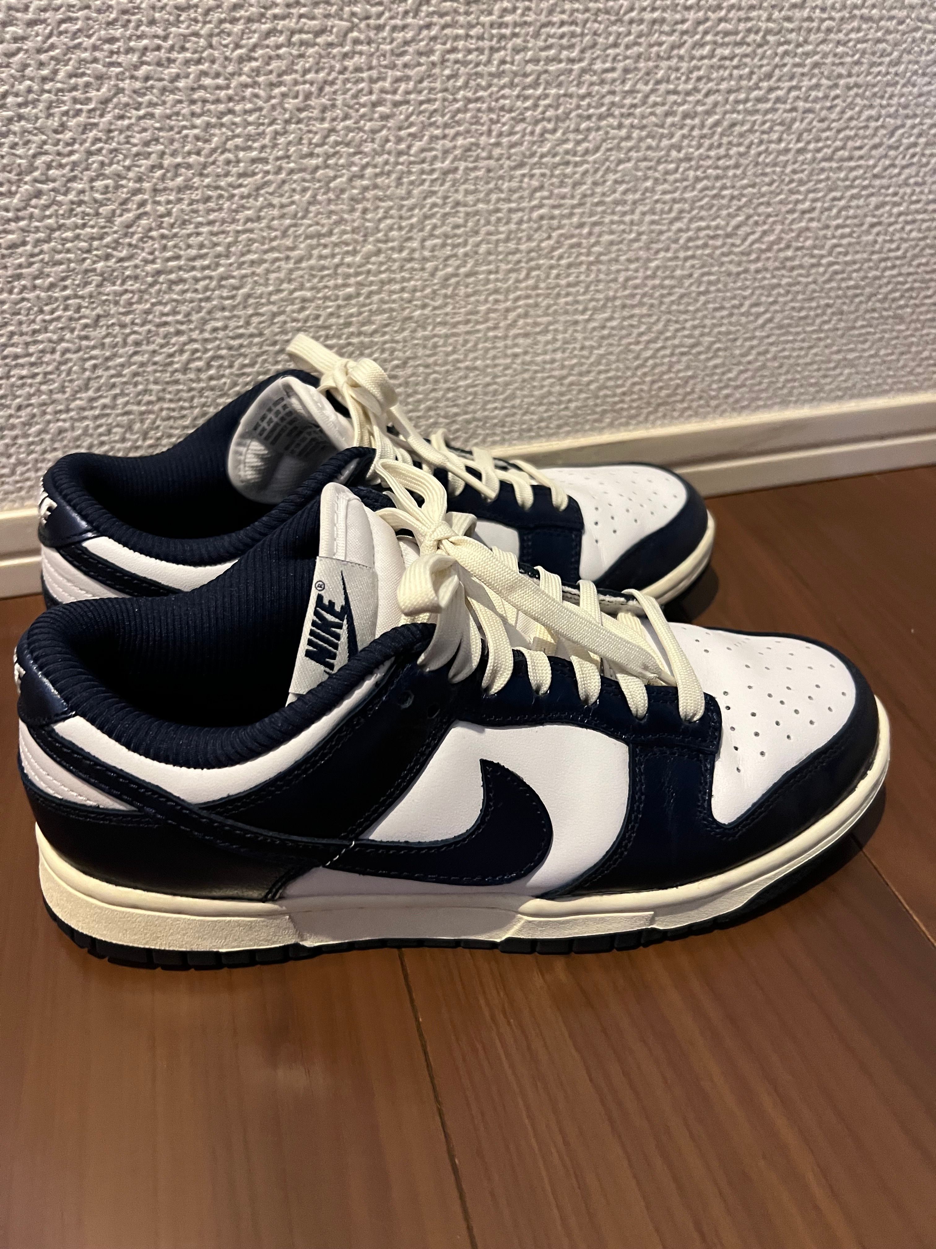 Nike Women's Dunk Low PRM "Midnight Navy and White"