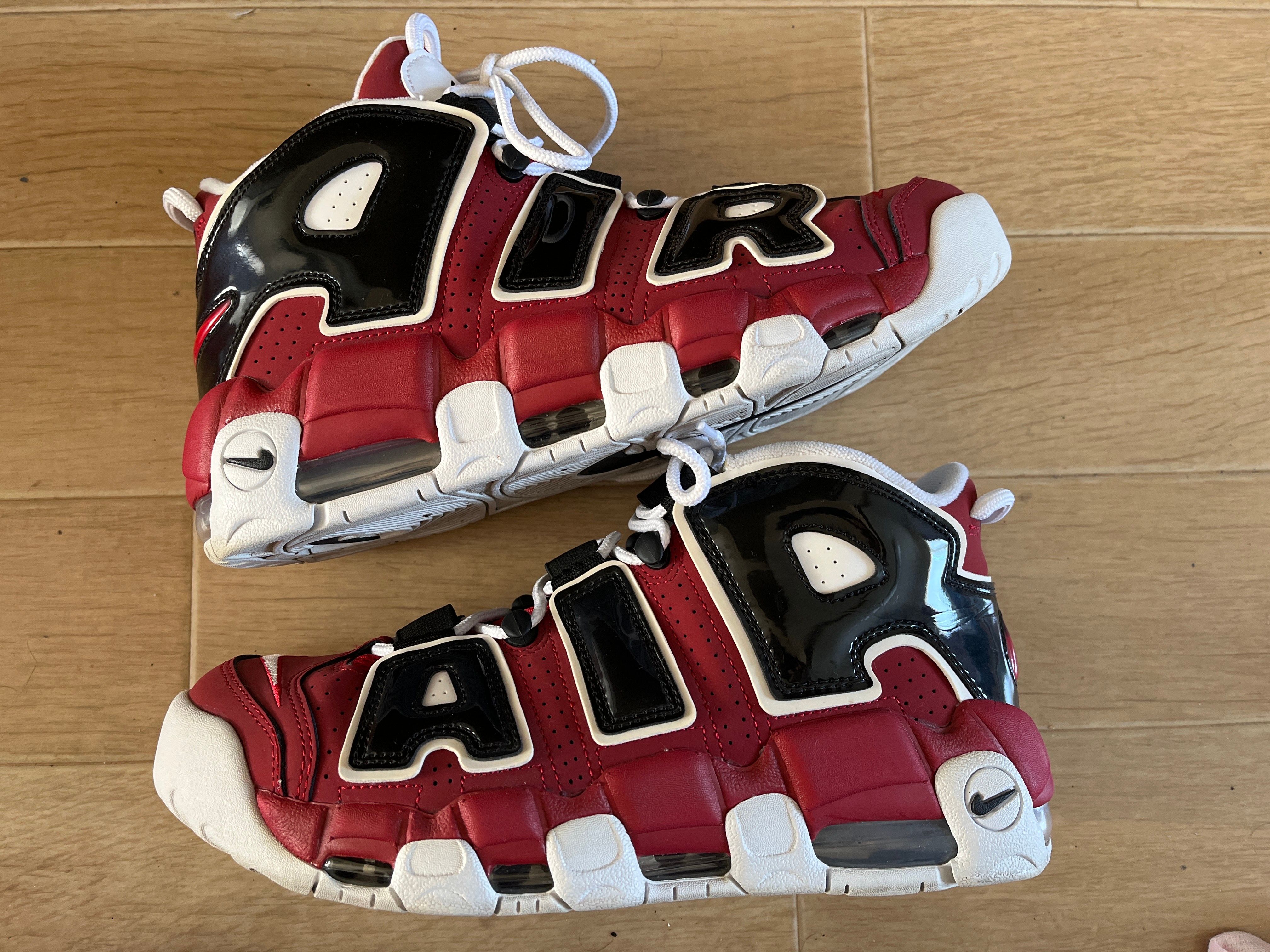 Nike Air More Uptempo ’96 "Black and Varsity Red" (2021)
