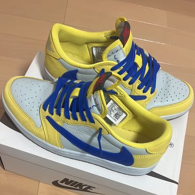 Travis Scott × Nike Women's Air Jordan 1 Retro Low OG "Canary"