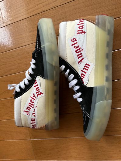 Palm Angels × Vans Sk8-Mid VLT LX "Black/Chipmunk"