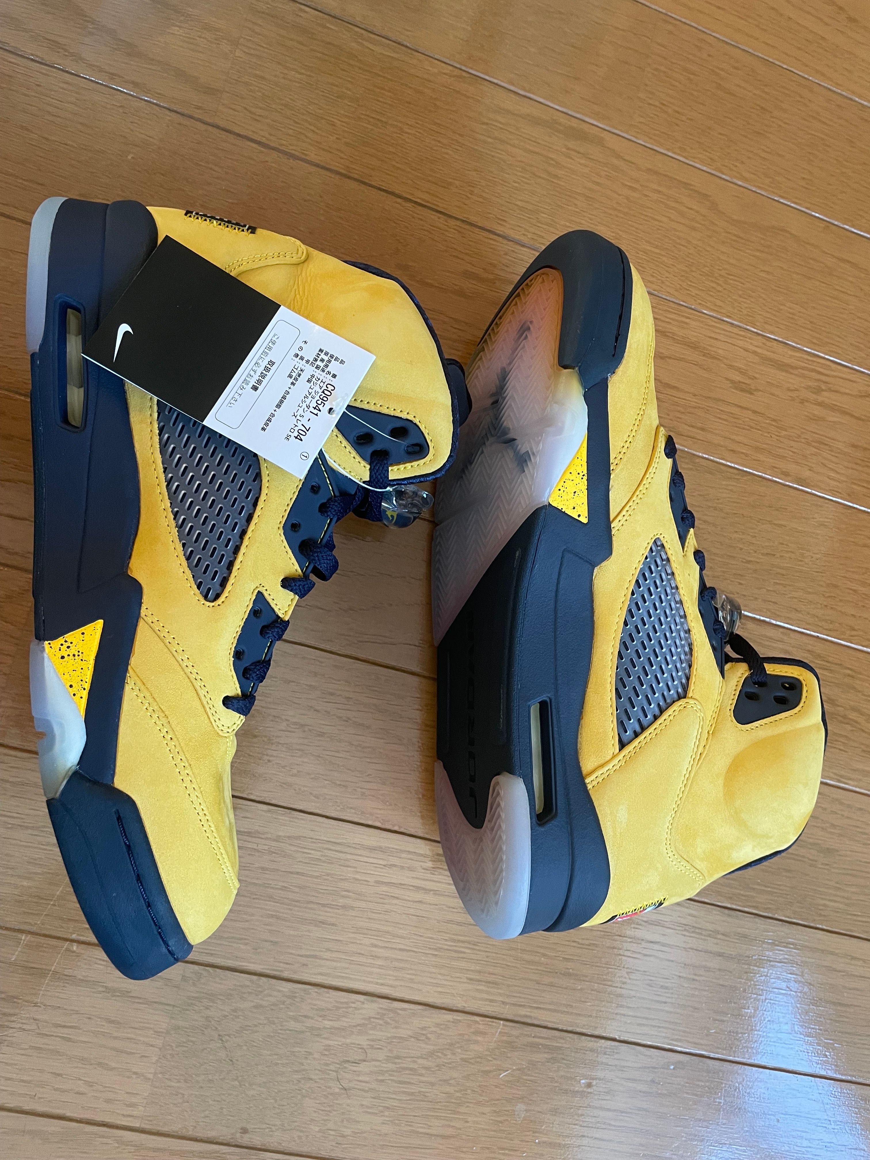 NIKE AIR JORDAN 5 "MICHIGAN"