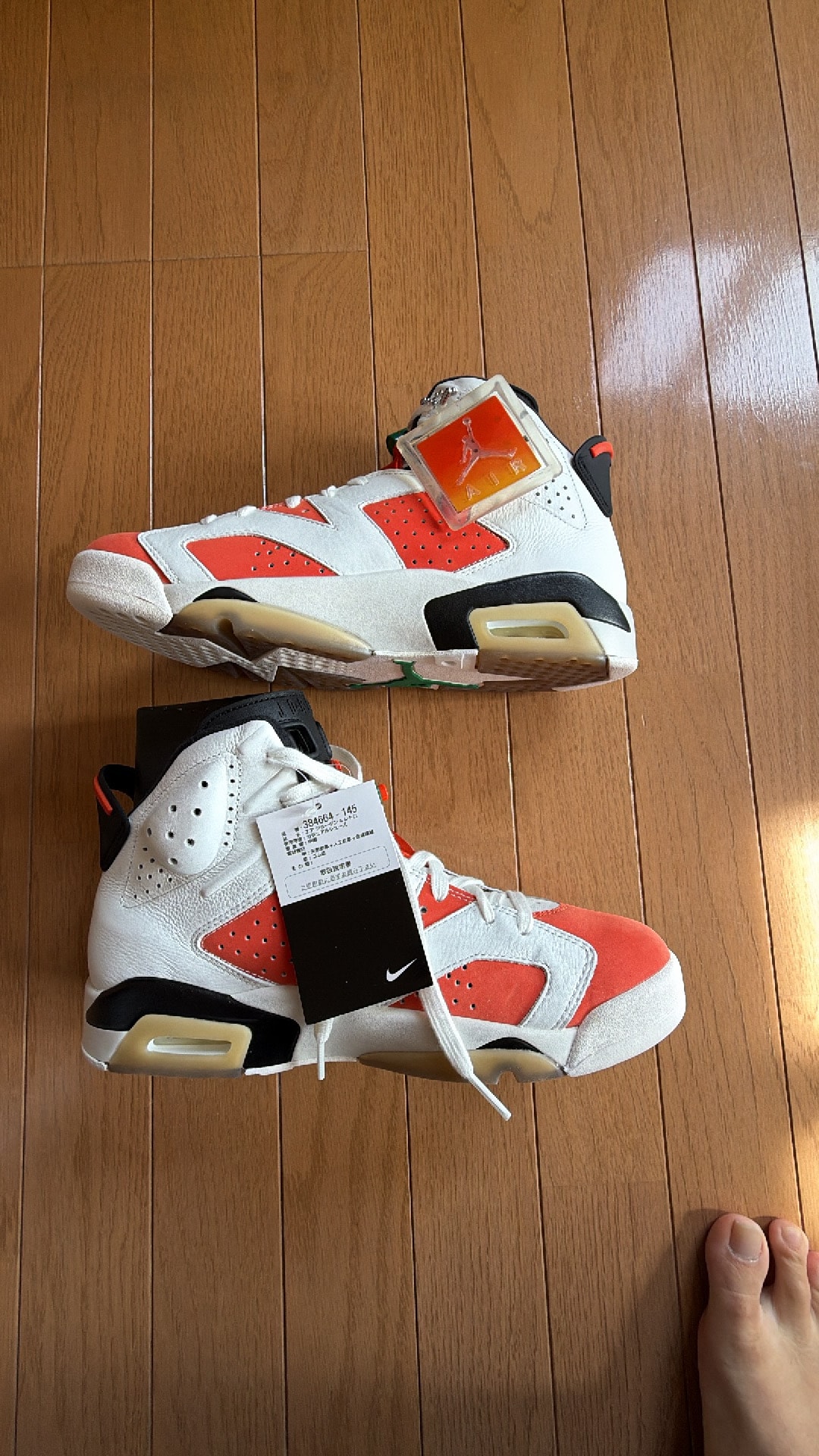 Nike Air Jordan 6 Retro "Gatorade Like Mike White" 