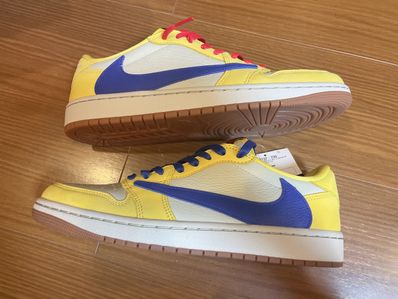 Travis Scott × Nike Women's Air Jordan 1 Retro Low OG "Canary"