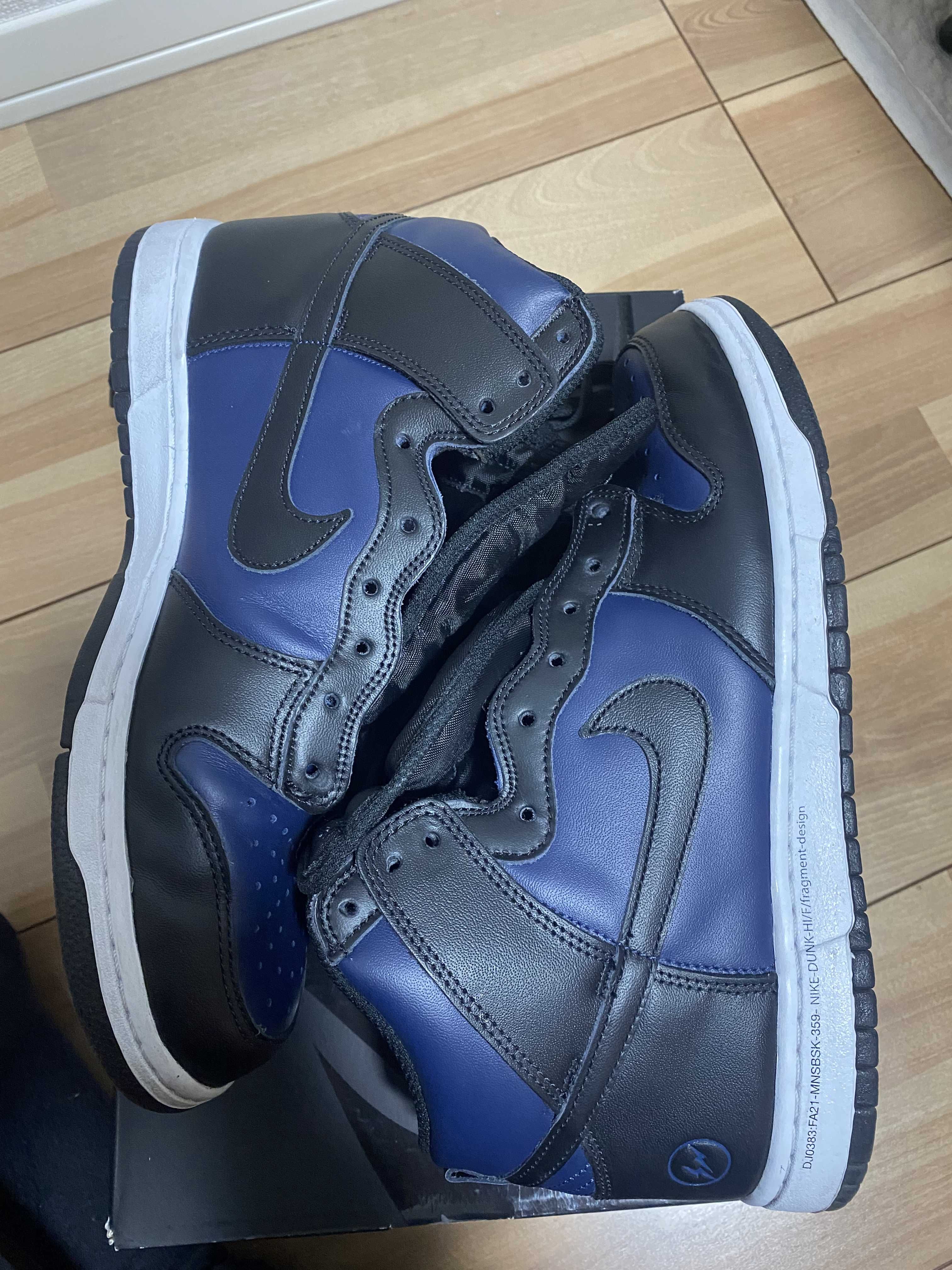 Fragment × Nike Dunk High "Tokyo"