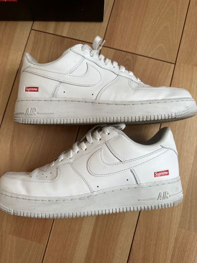 Supreme × Nike Air Force 1 Low "White"