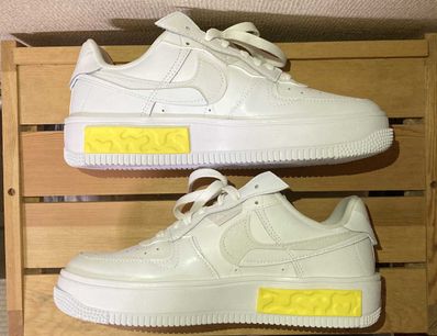 Nike Women's Air Force 1 Fontanka "White/Yellow"