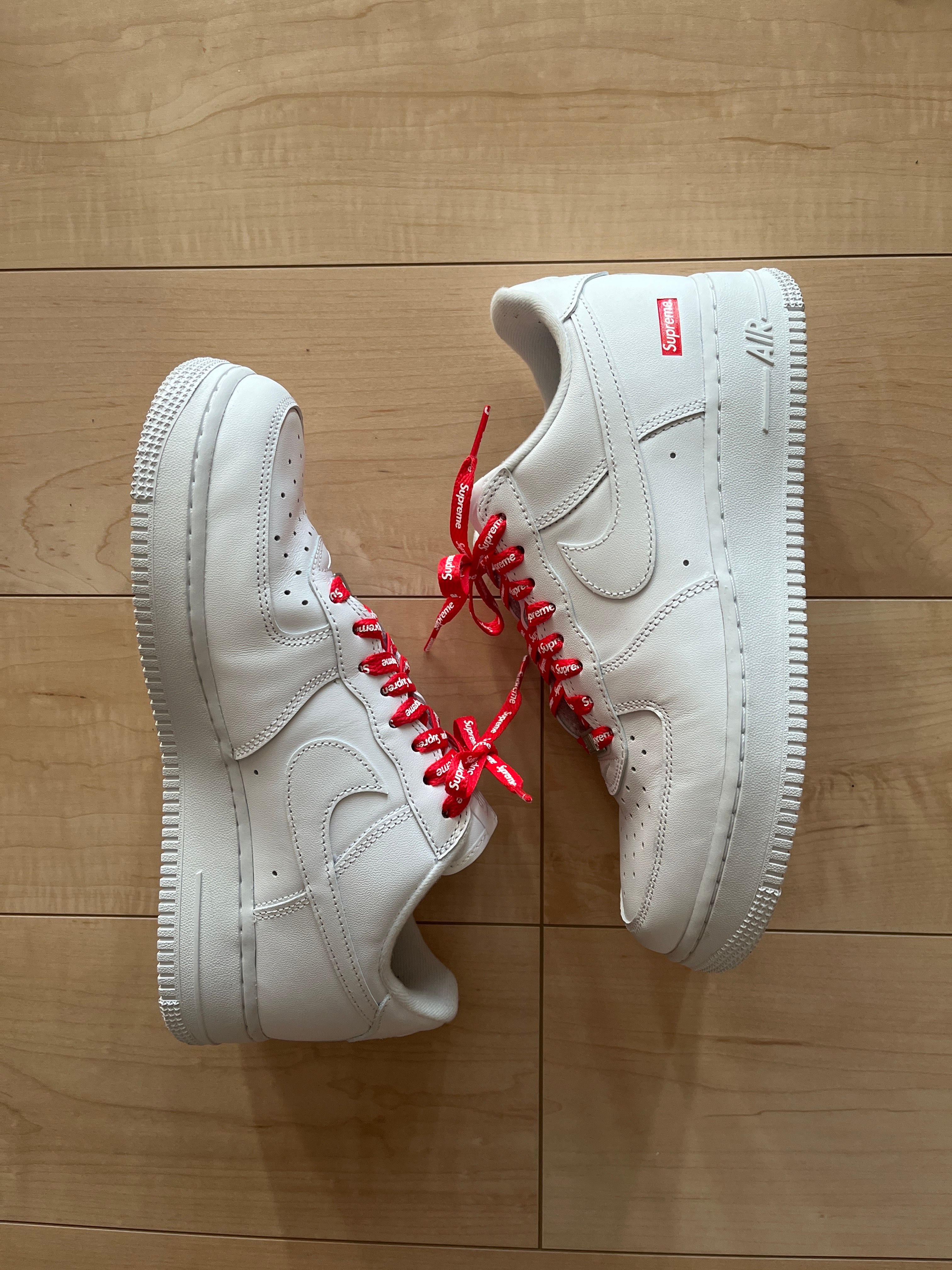Supreme × Nike Air Force 1 Low "White"