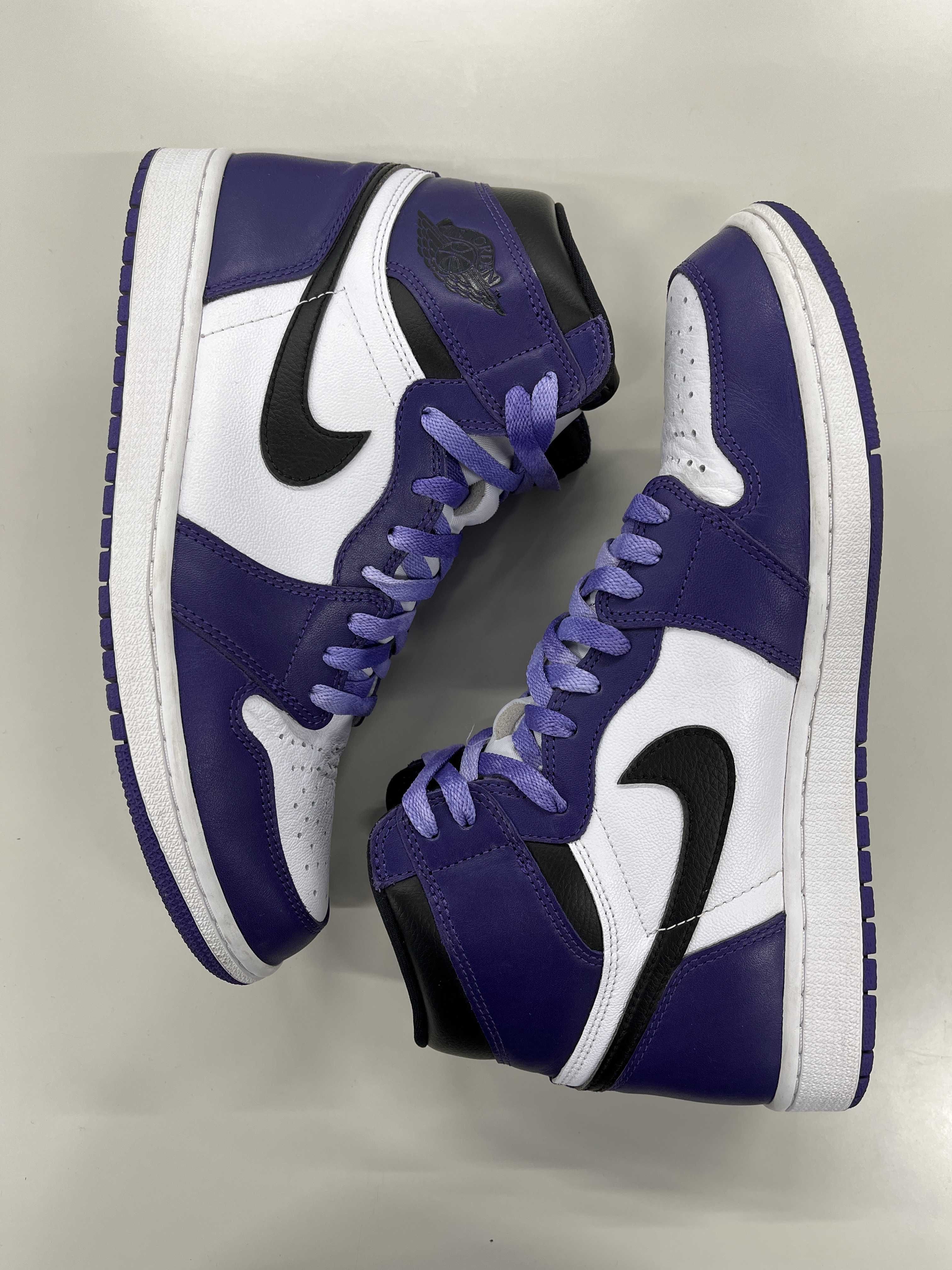 Nike Air Jordan 1 Retro High OG "Court Purple White/Black" (2020)   