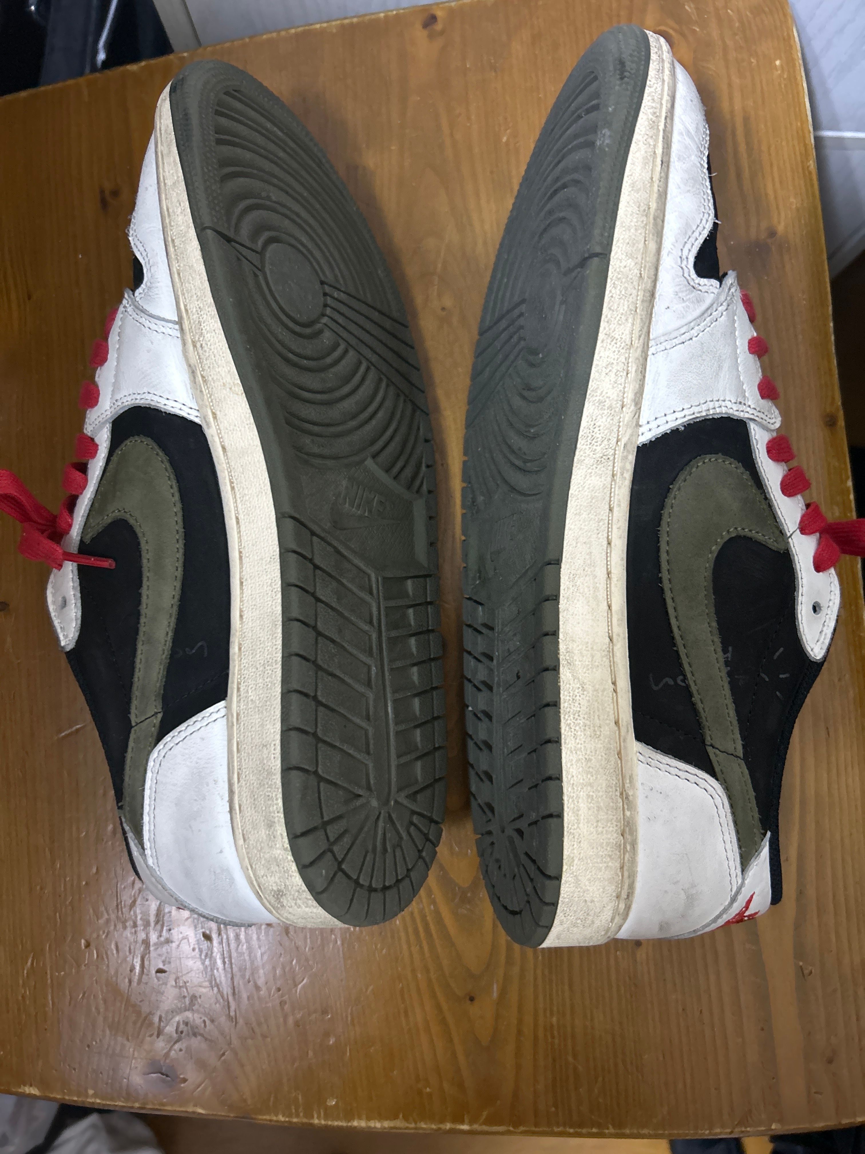 Travis Scott × Nike Women's Air Jordan 1 Low OG "Medium Olive"