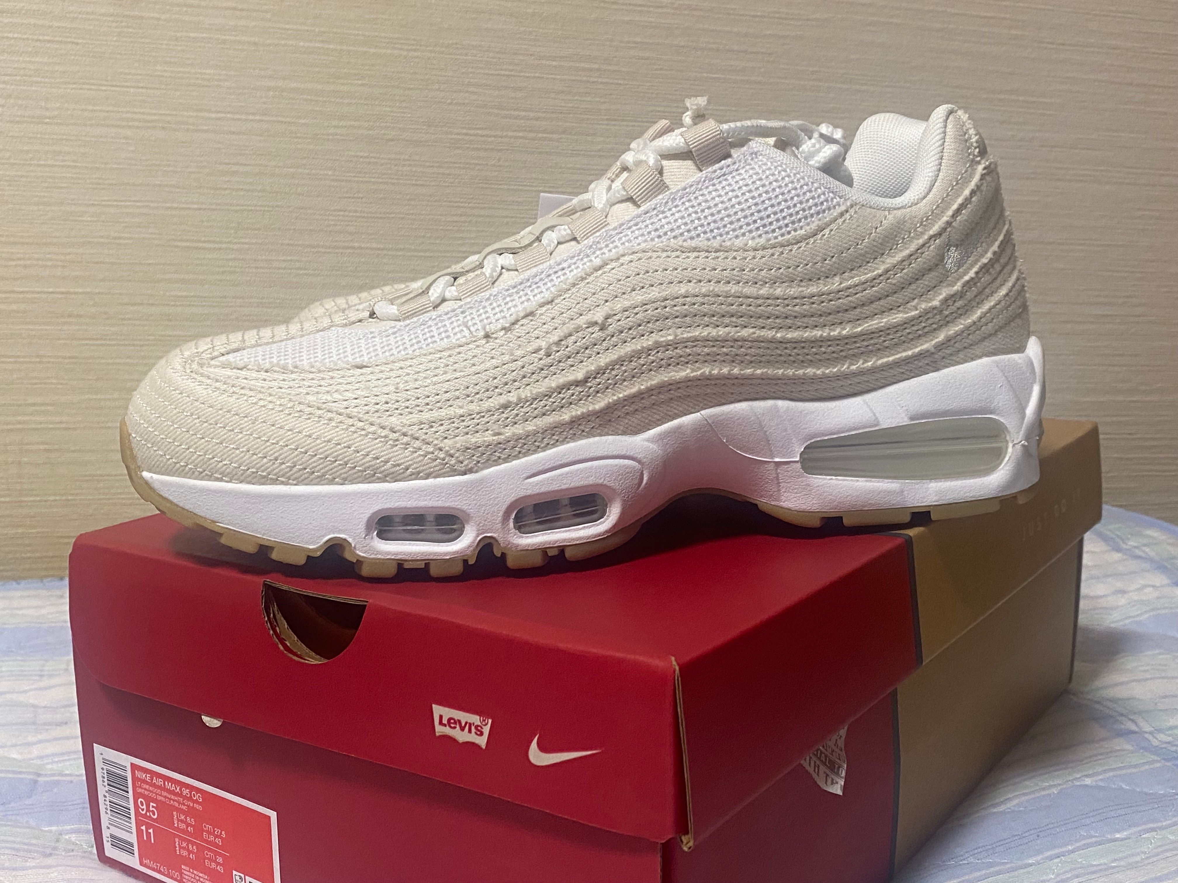 Levi's × Nike Air Max 95 OG "Denim White"