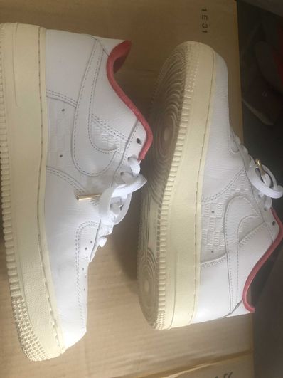 KITH × Nike Air Force 1 Low "White/Red"