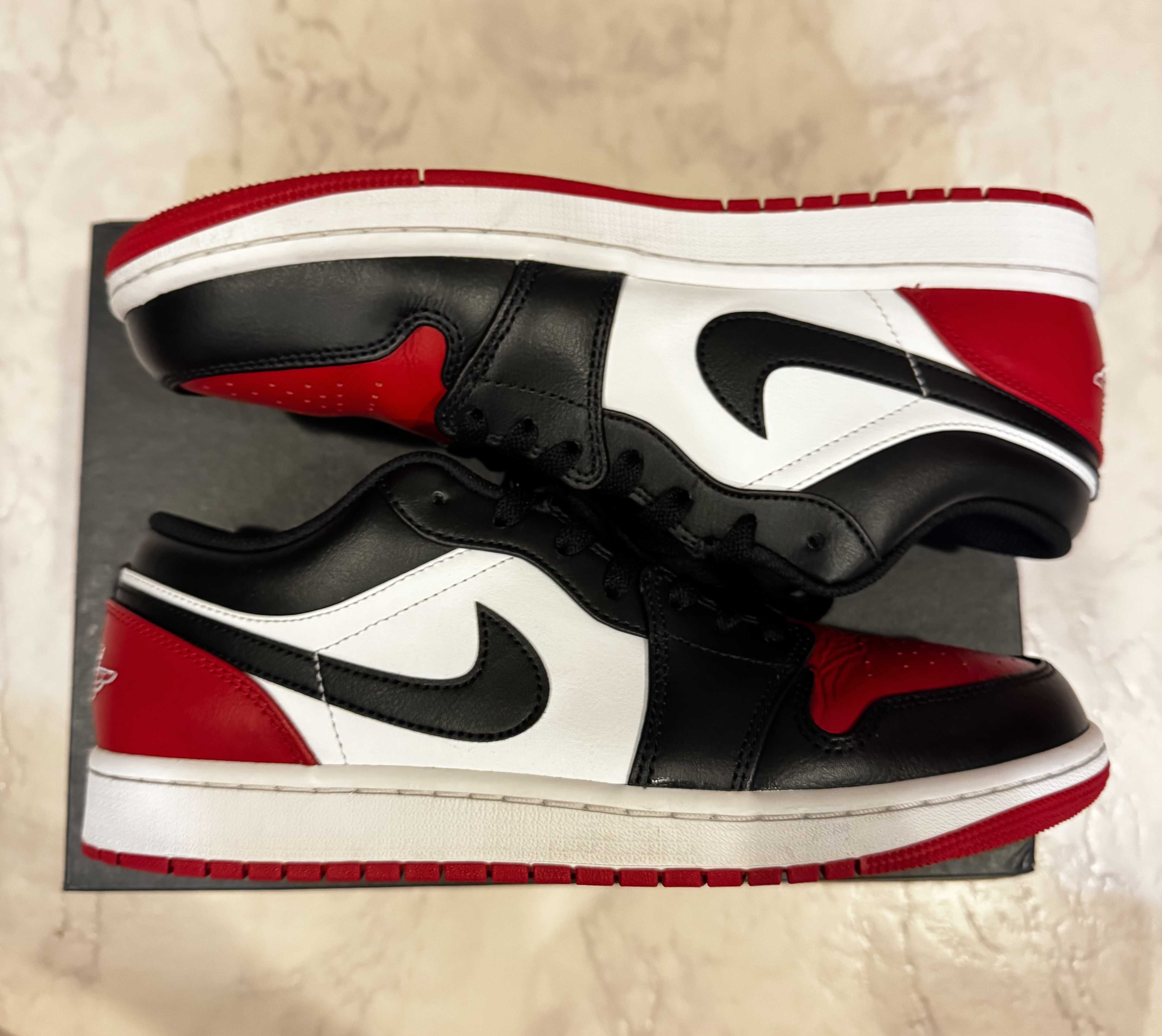 Nike Air Jordan 1 Low "Bred Toe"