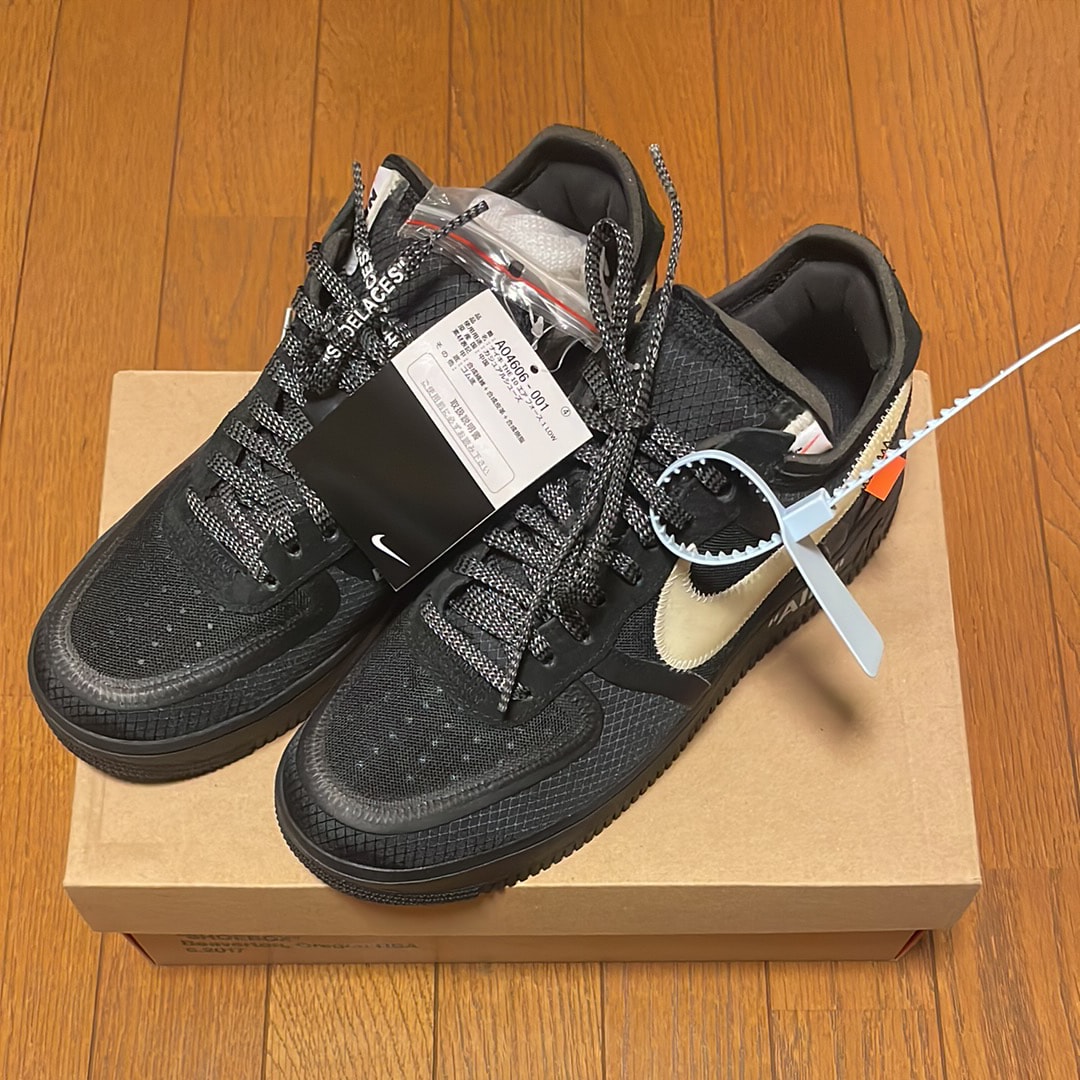 Off-White × Nike Air Force 1 Low "Black"