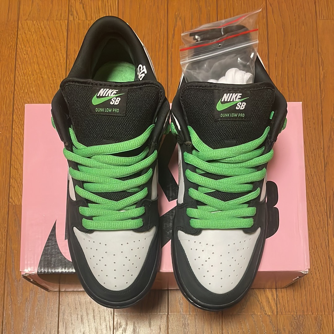 STAPLE × Nike SB Dunk Low "Pigeon Black/White"