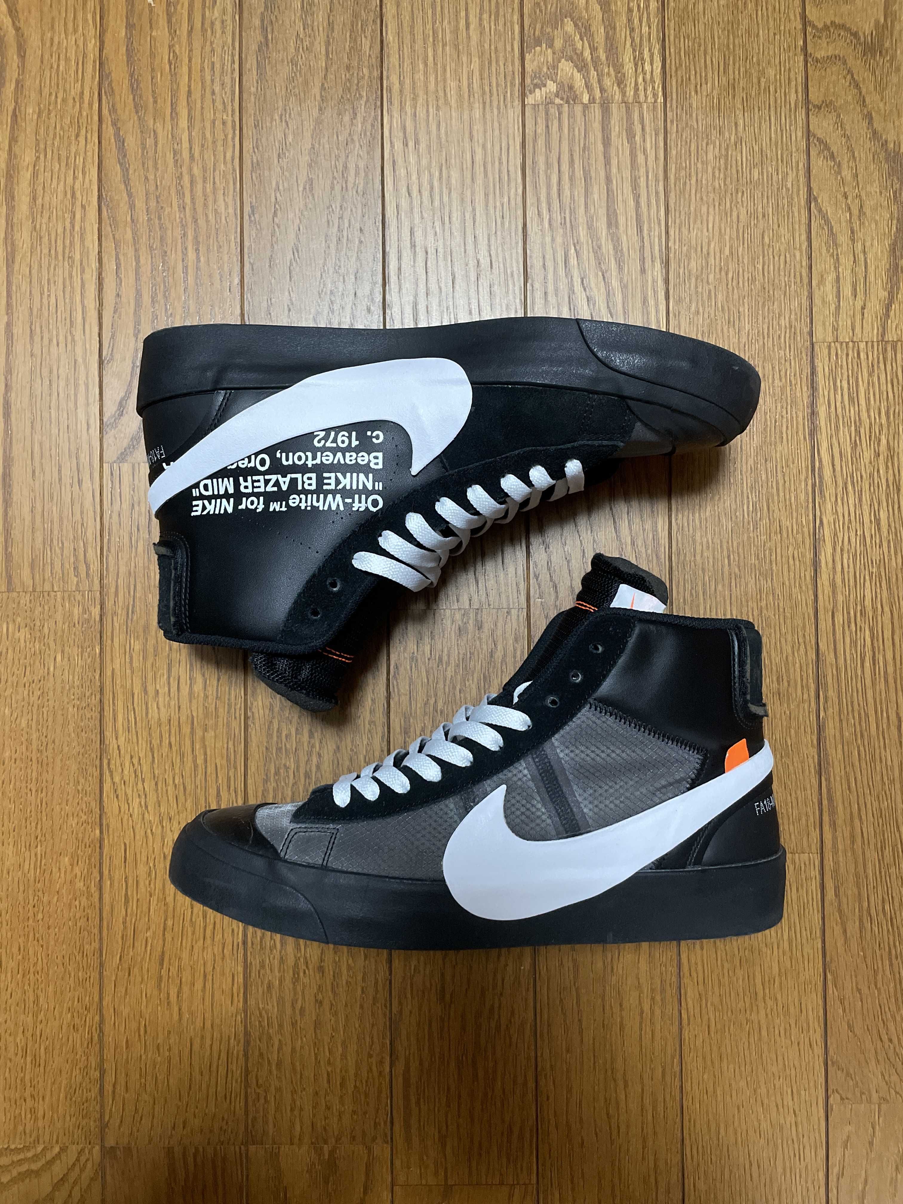 Off-White × Nike Blazer Studio Mid "Grim Reaper"