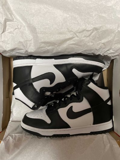 Nike Women's Dunk High "Black and White"