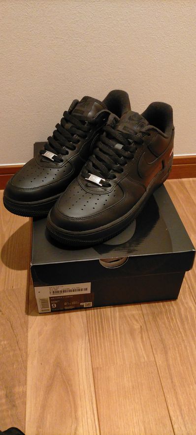 Supreme × Nike Air Force 1 Low "Black"