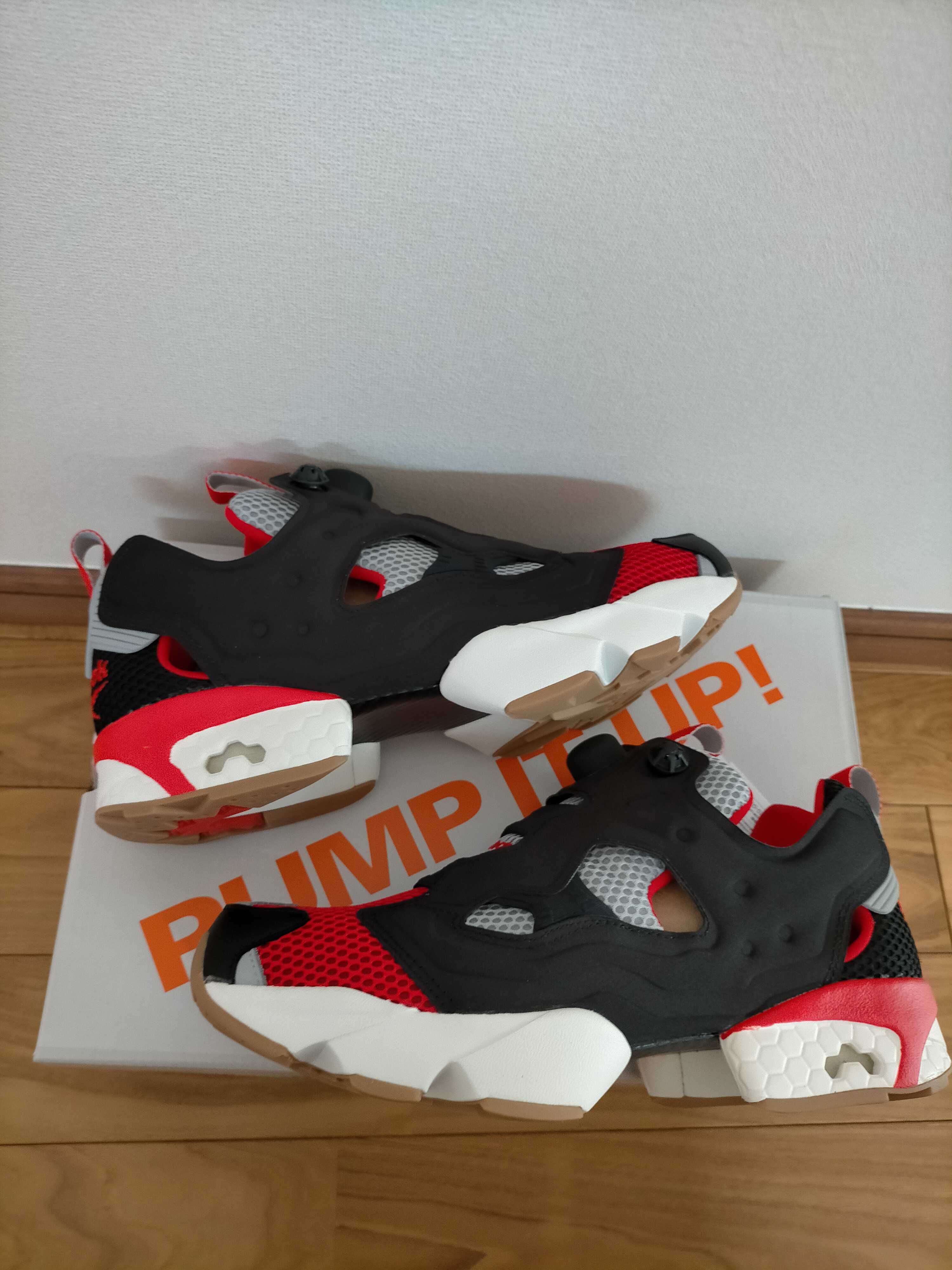 REEBOK INSTAPUMP FURY OG MU "RED/BLACK/YELLOW"