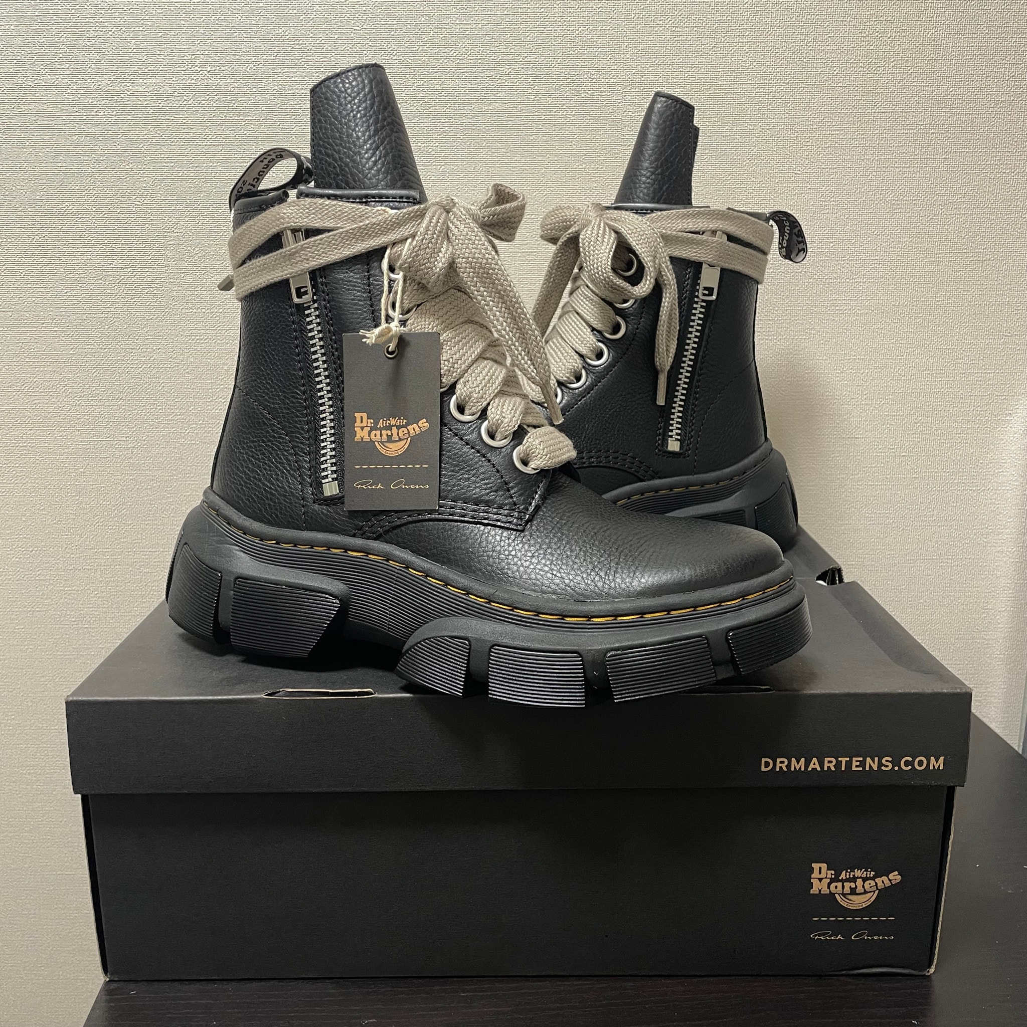 Rick Owens × Dr.Martens 1460 DMXL Jumbo Lace Boot 