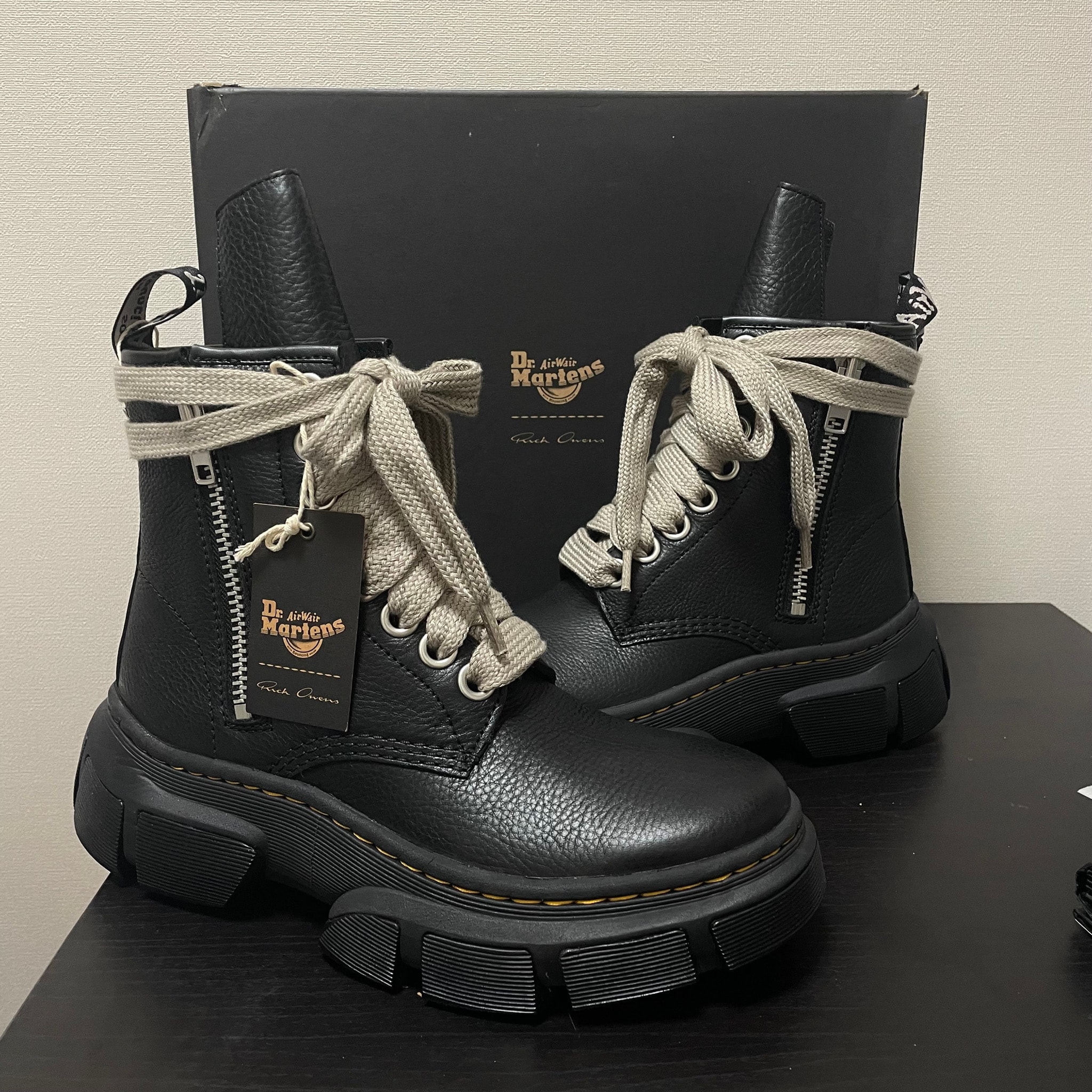 Rick Owens × Dr.Martens 1460 DMXL Jumbo Lace Boot 