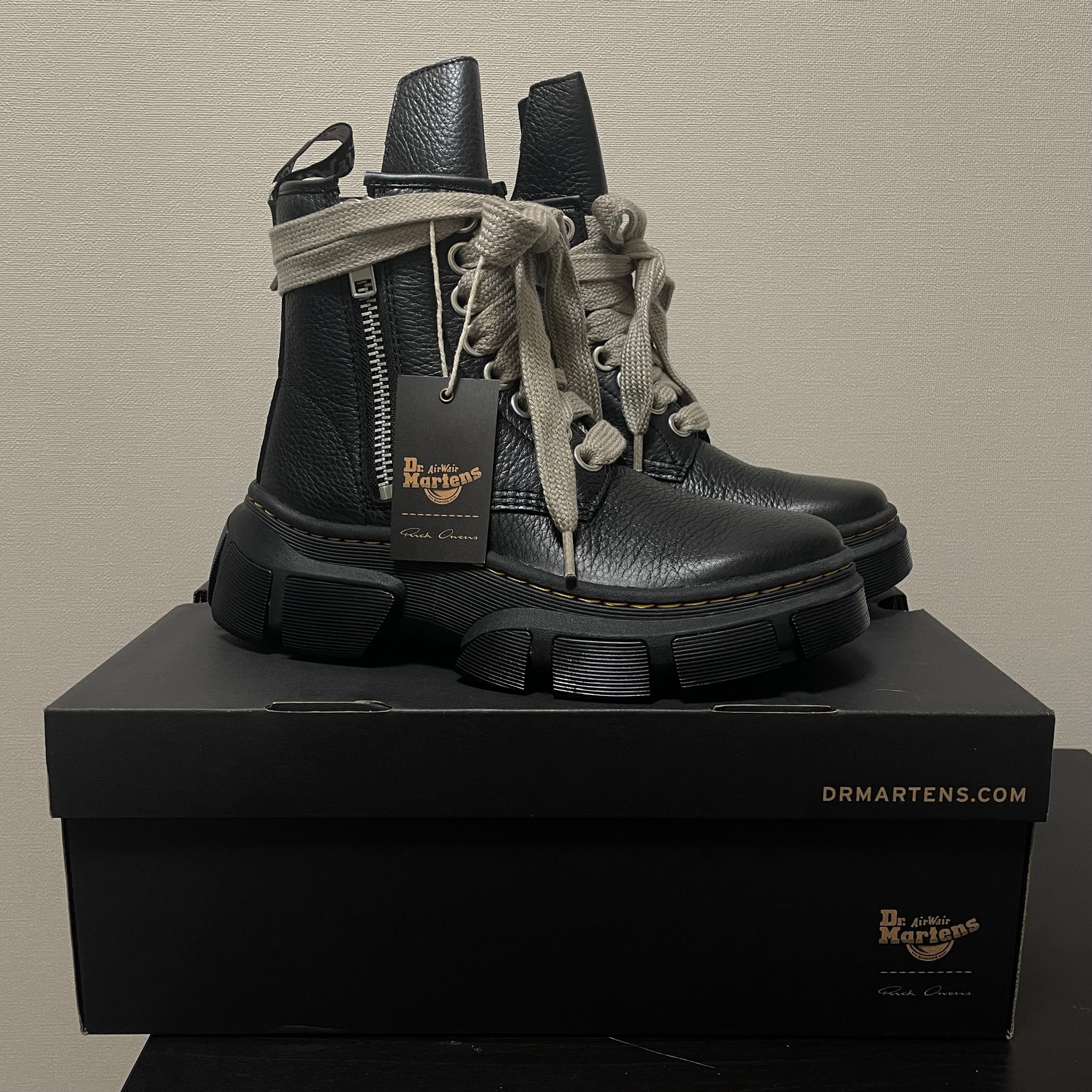 Rick Owens × Dr.Martens 1460 DMXL Jumbo Lace Boot 