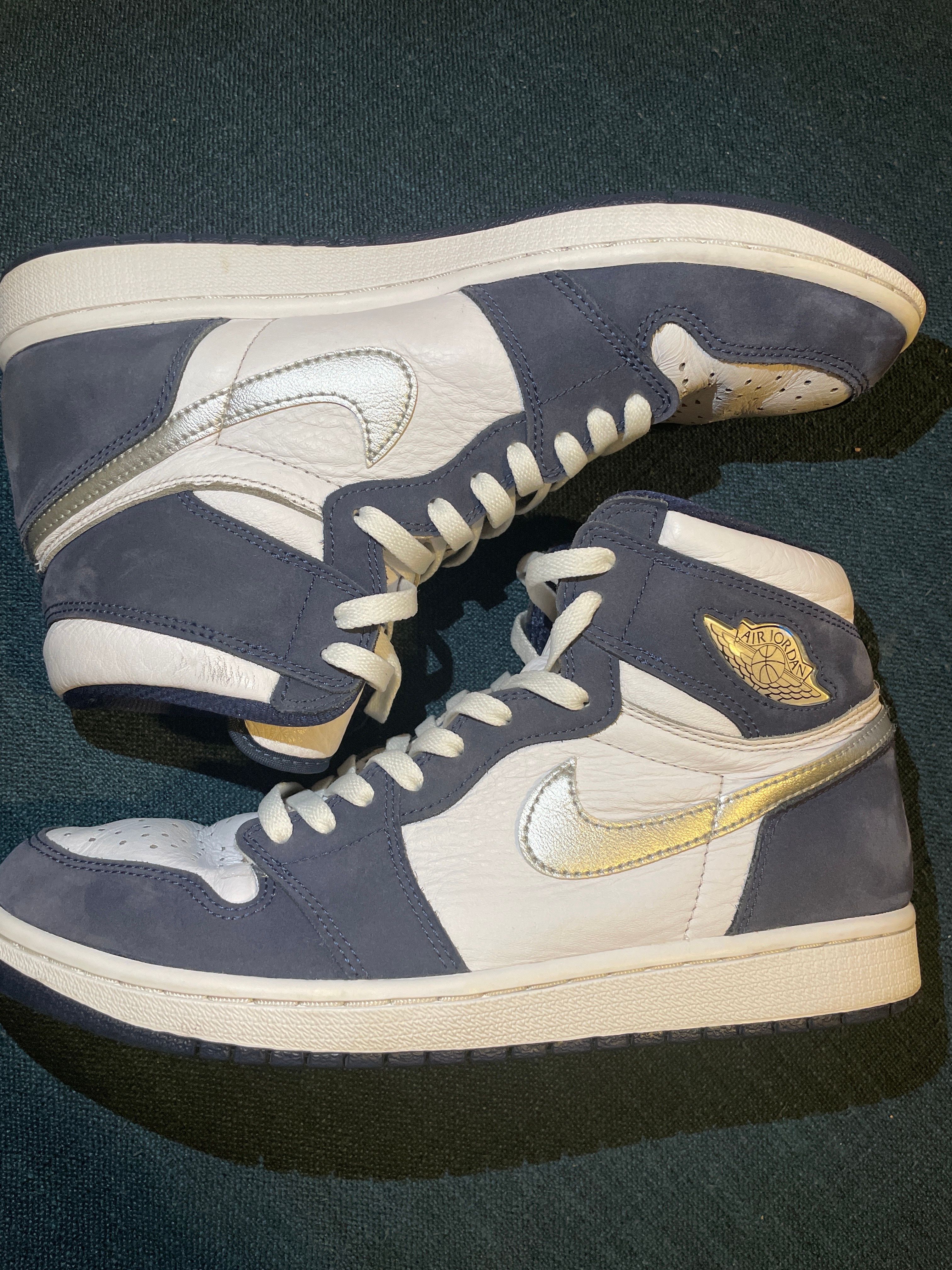 Nike Air Jordan 1 High OG CO.JP "White/Midnight Navy" (2020)(ブリーフケースなし)