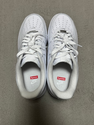 Supreme × Nike Air Force 1 Low "White"