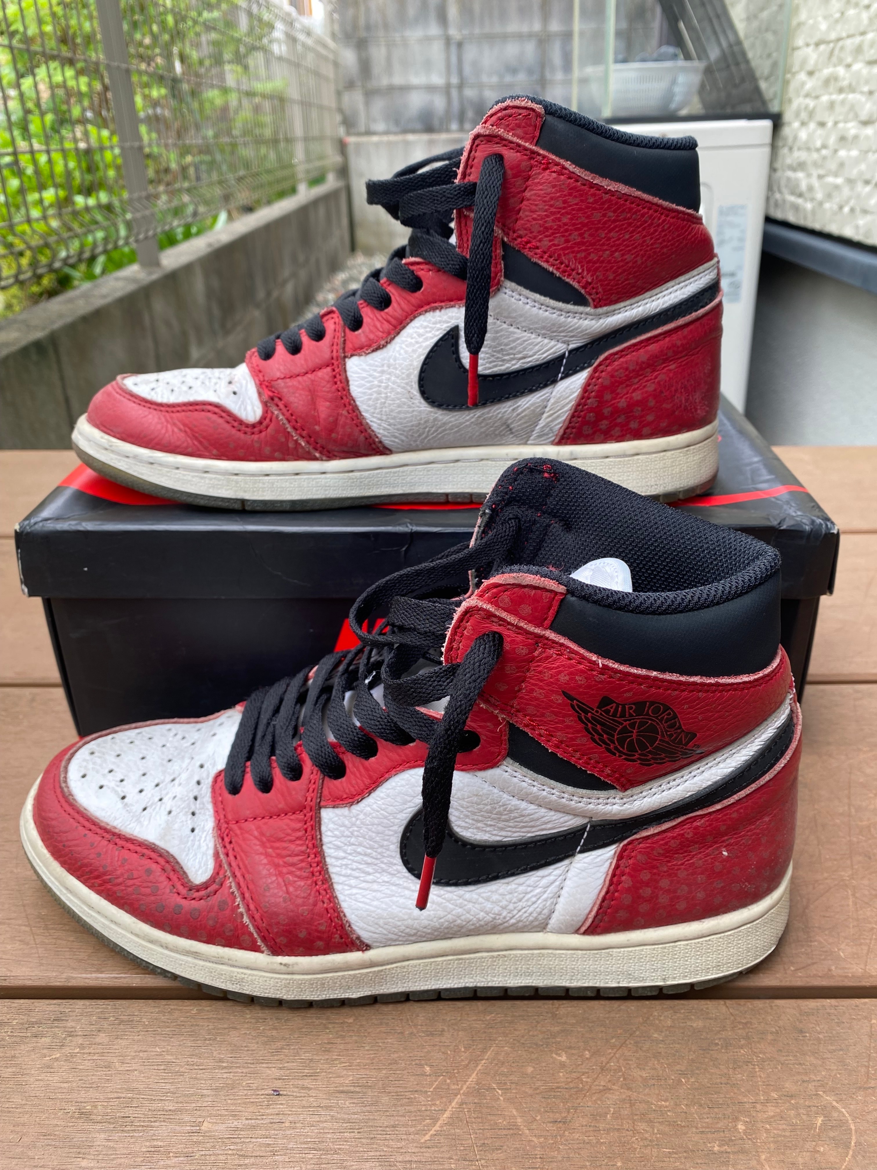 Spiderman × Nike Air Jordan 1 Origin Story "Gym Red/White/Photo Blue/Black"