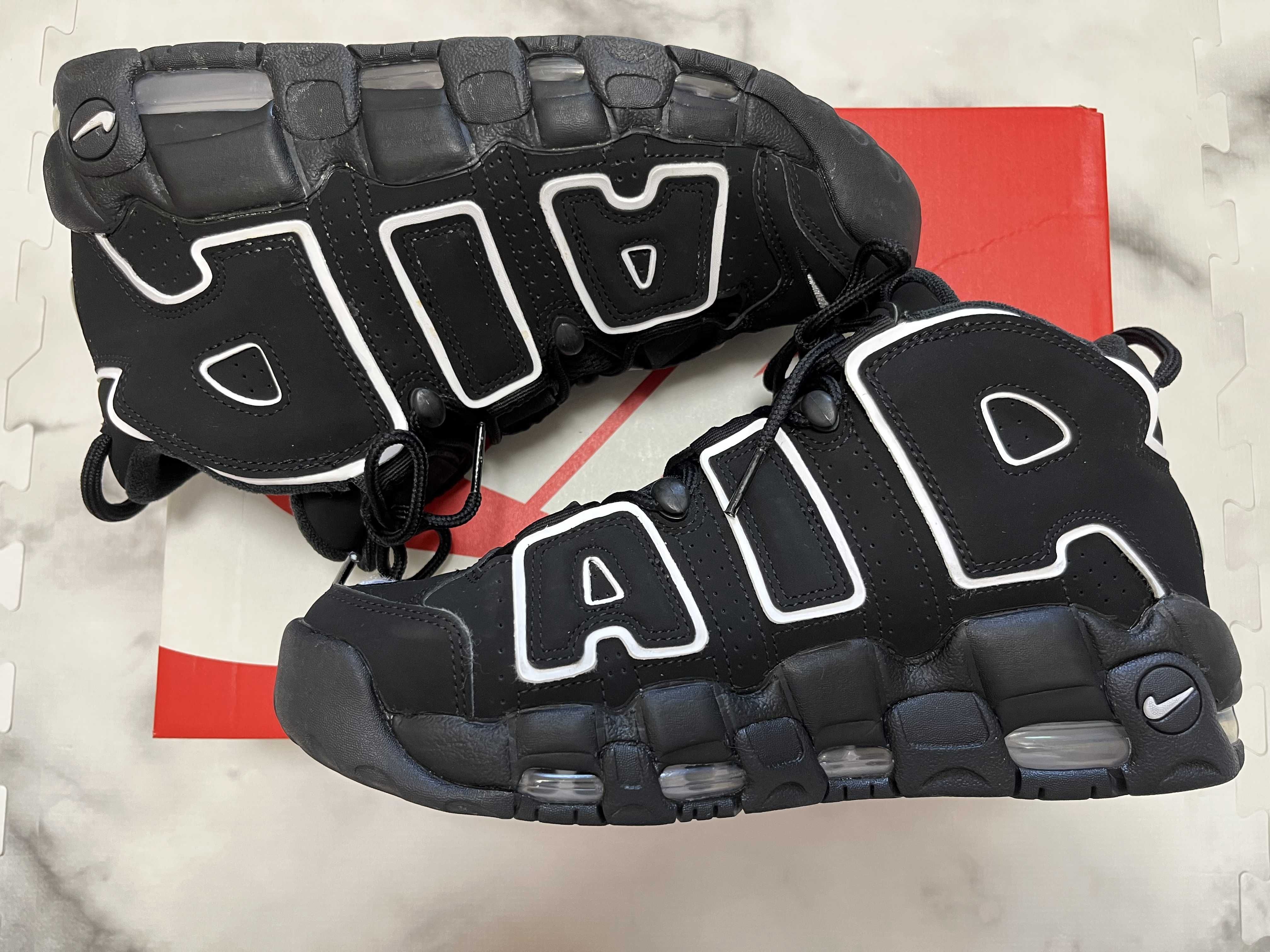 Nike Air More Uptempo "Black/White"(2020)