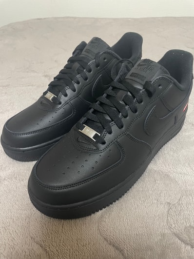Supreme × Nike Air Force 1 Low "Black"