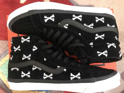 WTAPS × Vans Vault Sk8-Hi LX "Black/White"