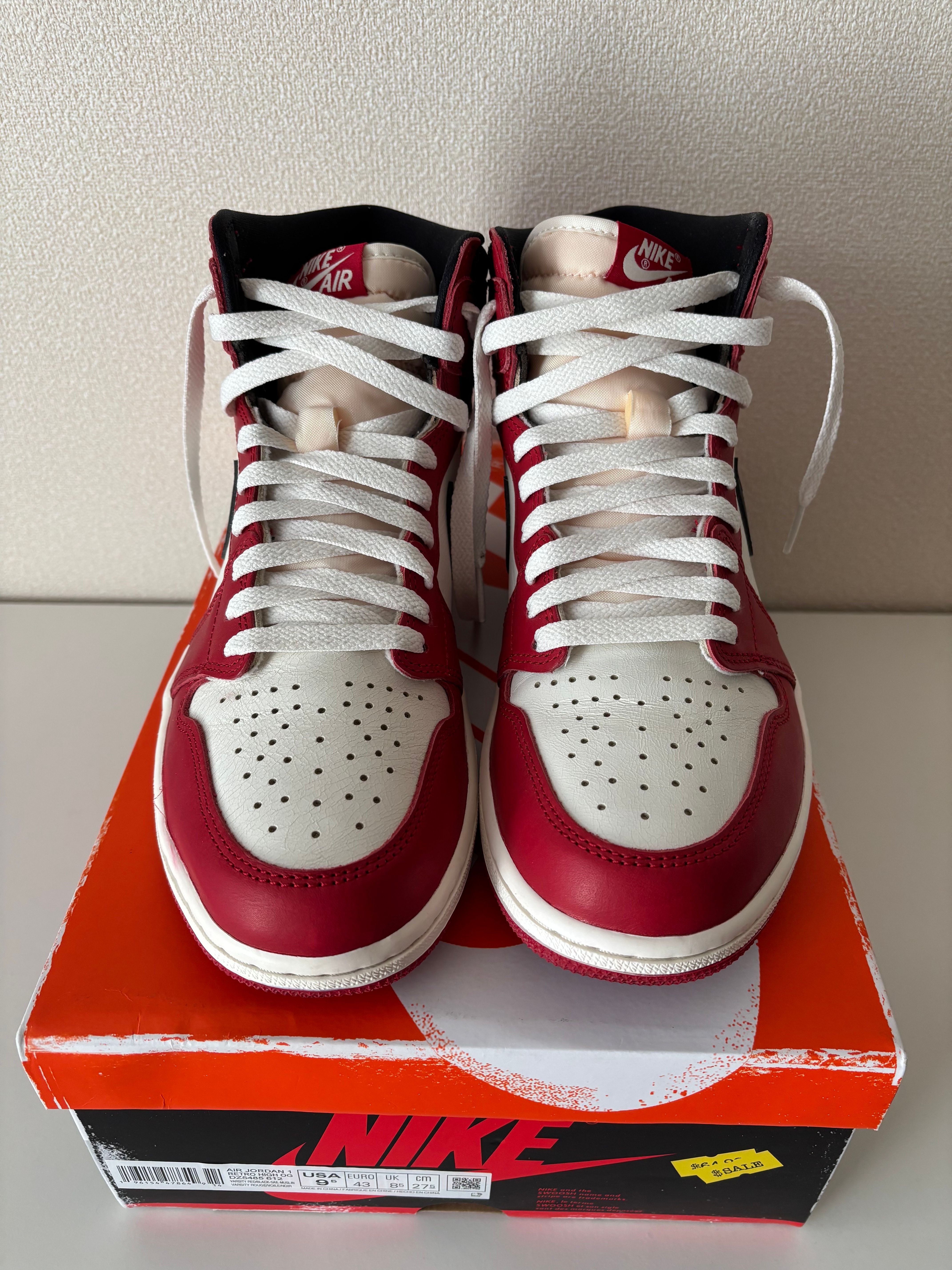 Nike Air Jordan 1 High OG "Lost & Found/Chicago"